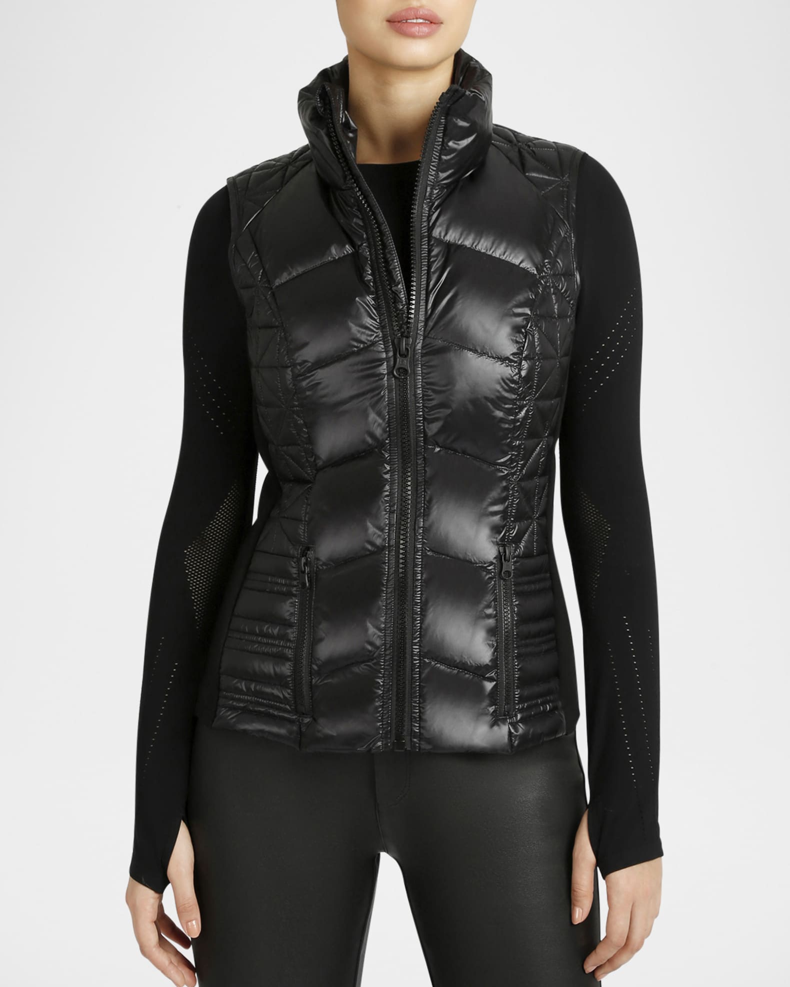 Blanc noir puffer vest hotsell