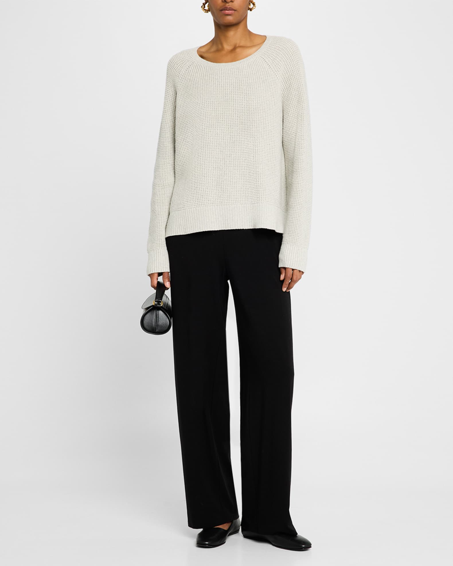 Thermal Cashmere-Cotton Sweater 1
