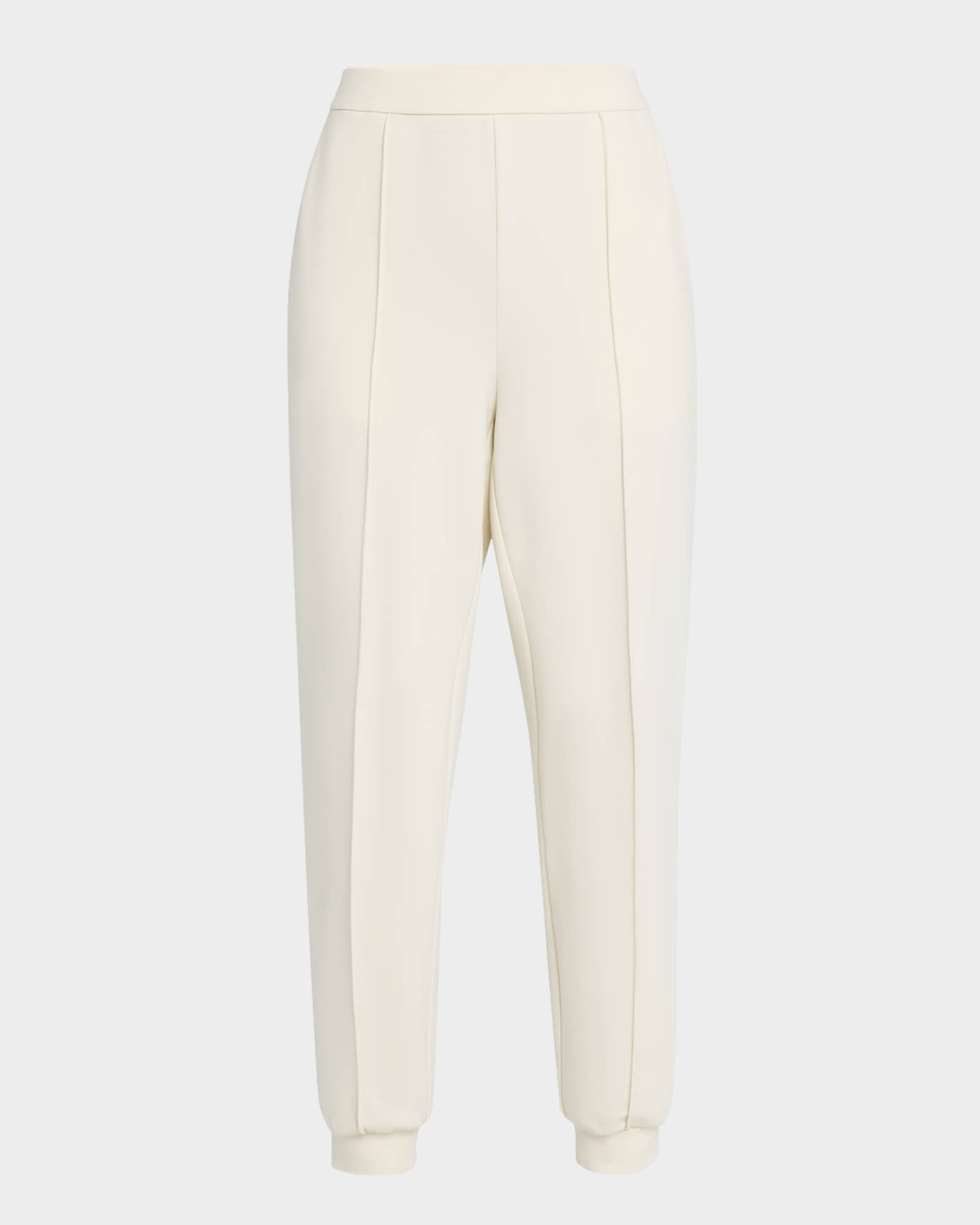 Petite Pintuck Lightweight Ponte Joggers 0