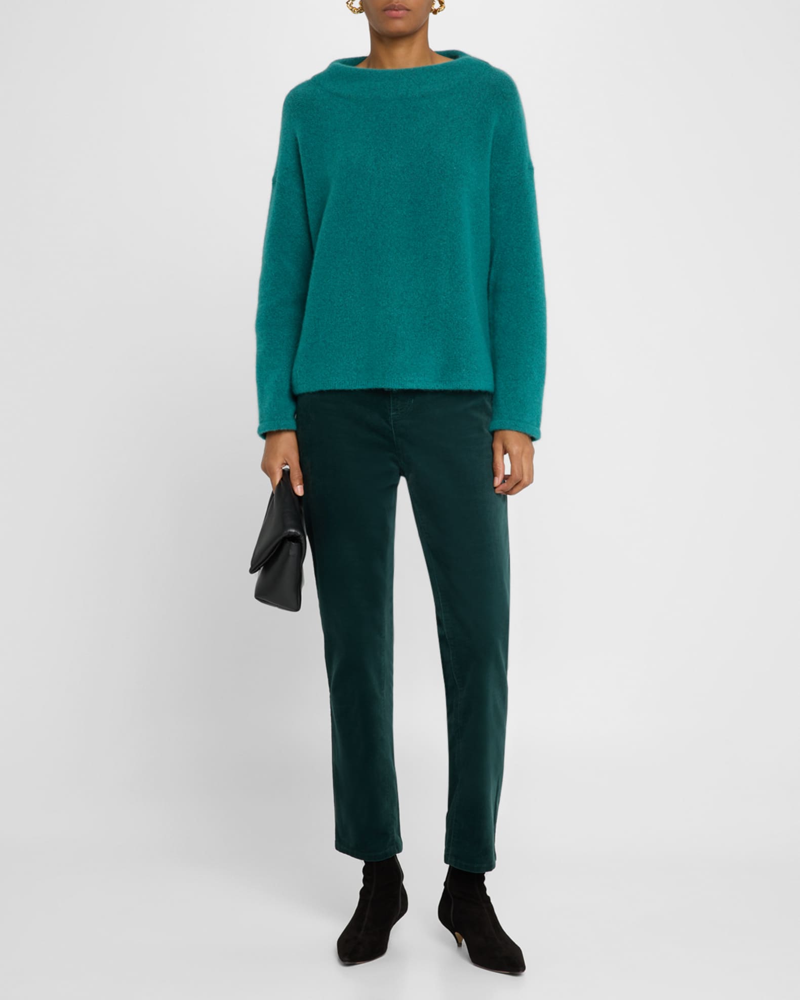 Boucle Bliss Cashmere Silk Sweater