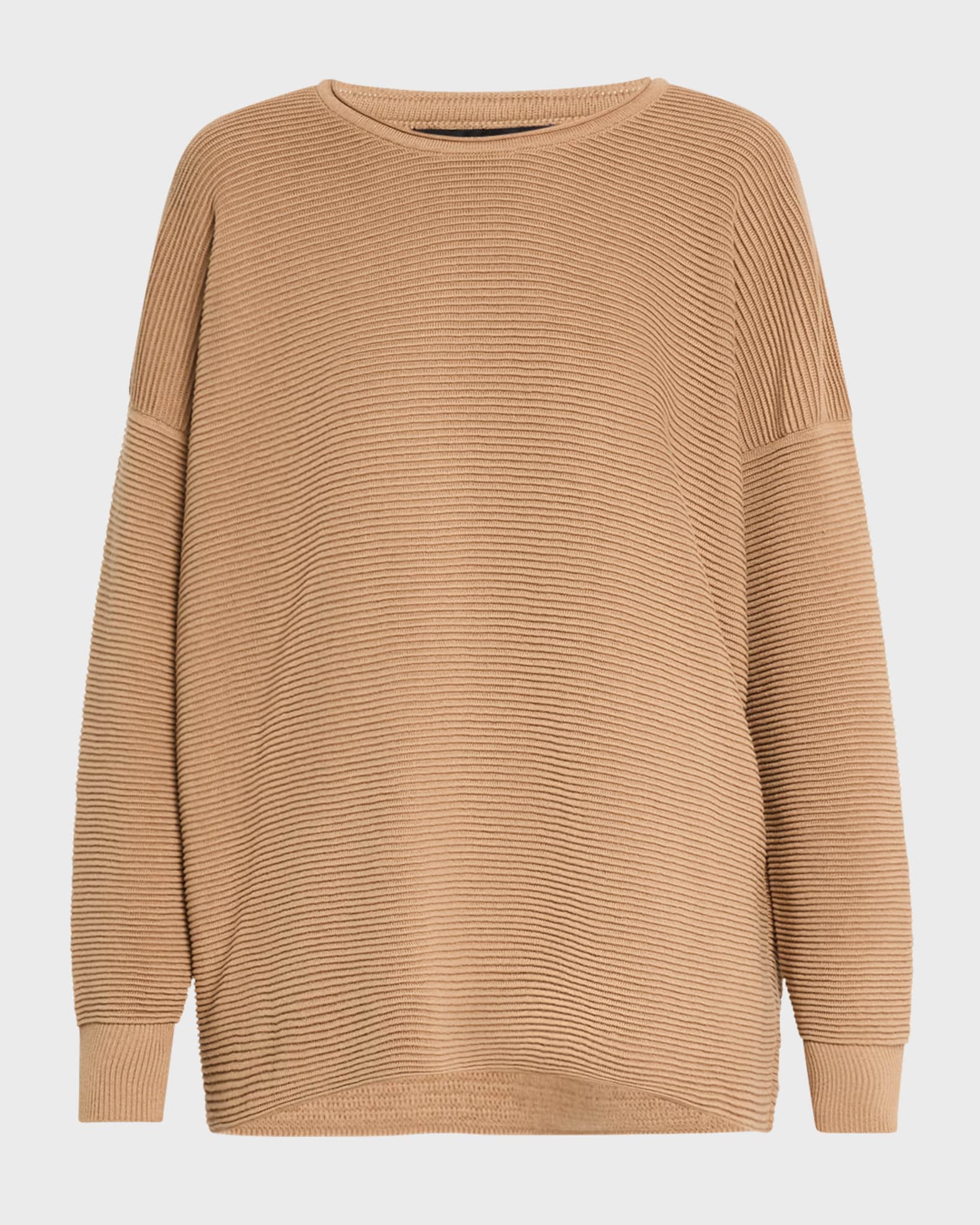 Ribbed Crewneck Tunic 0