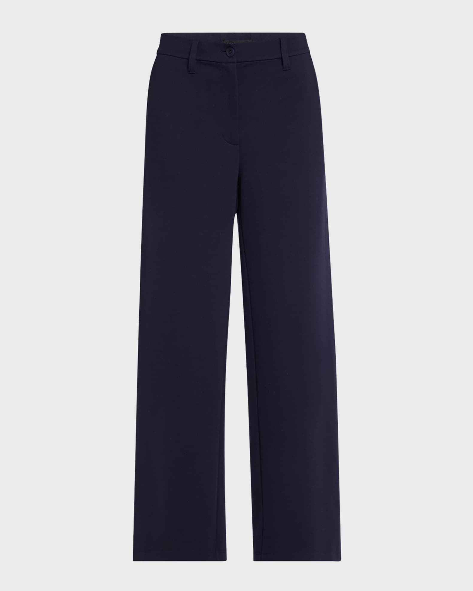 Straight-Leg Flex Ponte Trousers 0