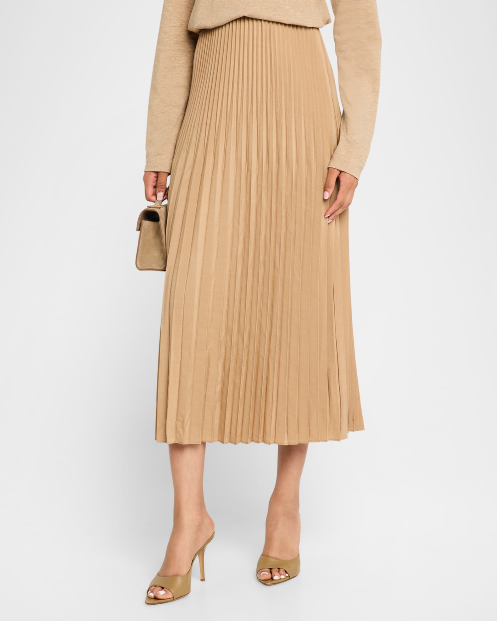 Petite wool midi skirt shop