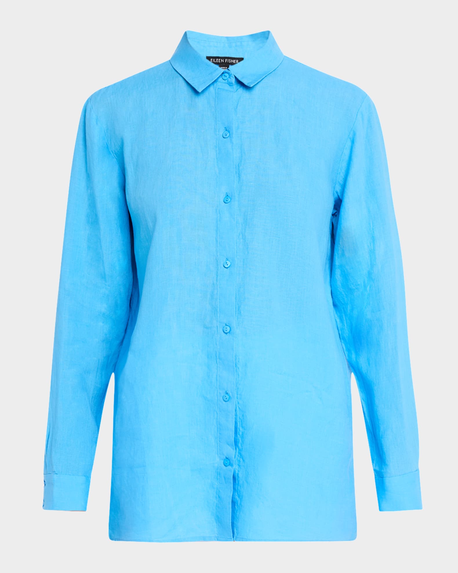 Button-Down Organic Linen Shirt 0