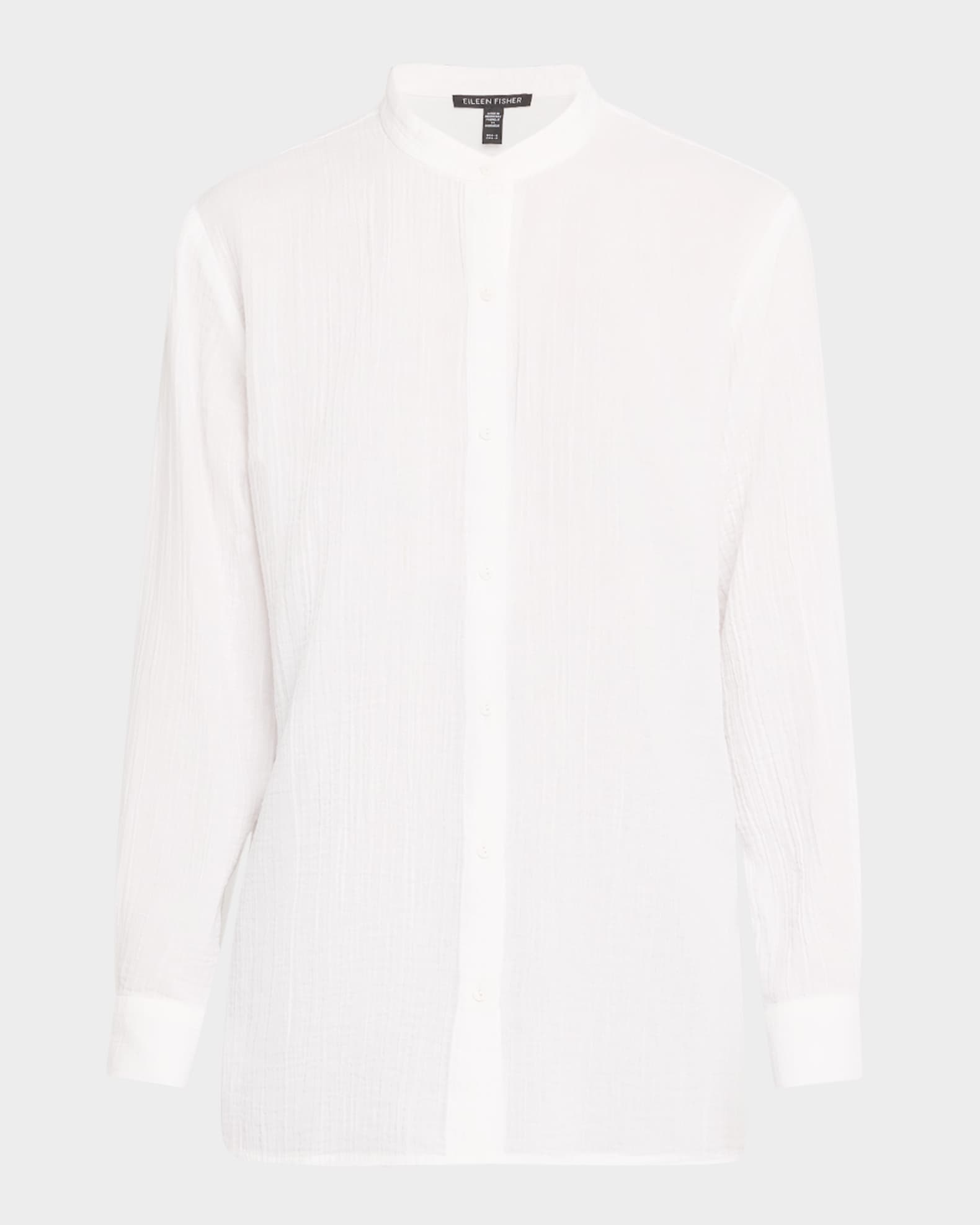 Petite Ripple Organic Cotton Shirt 0