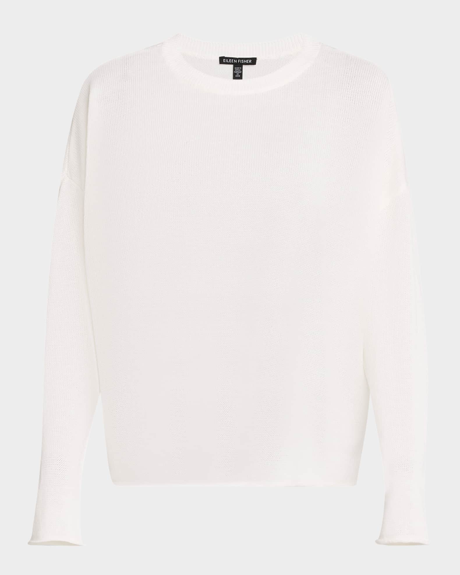 Organic Linen-Cotton Knit Sweater 0