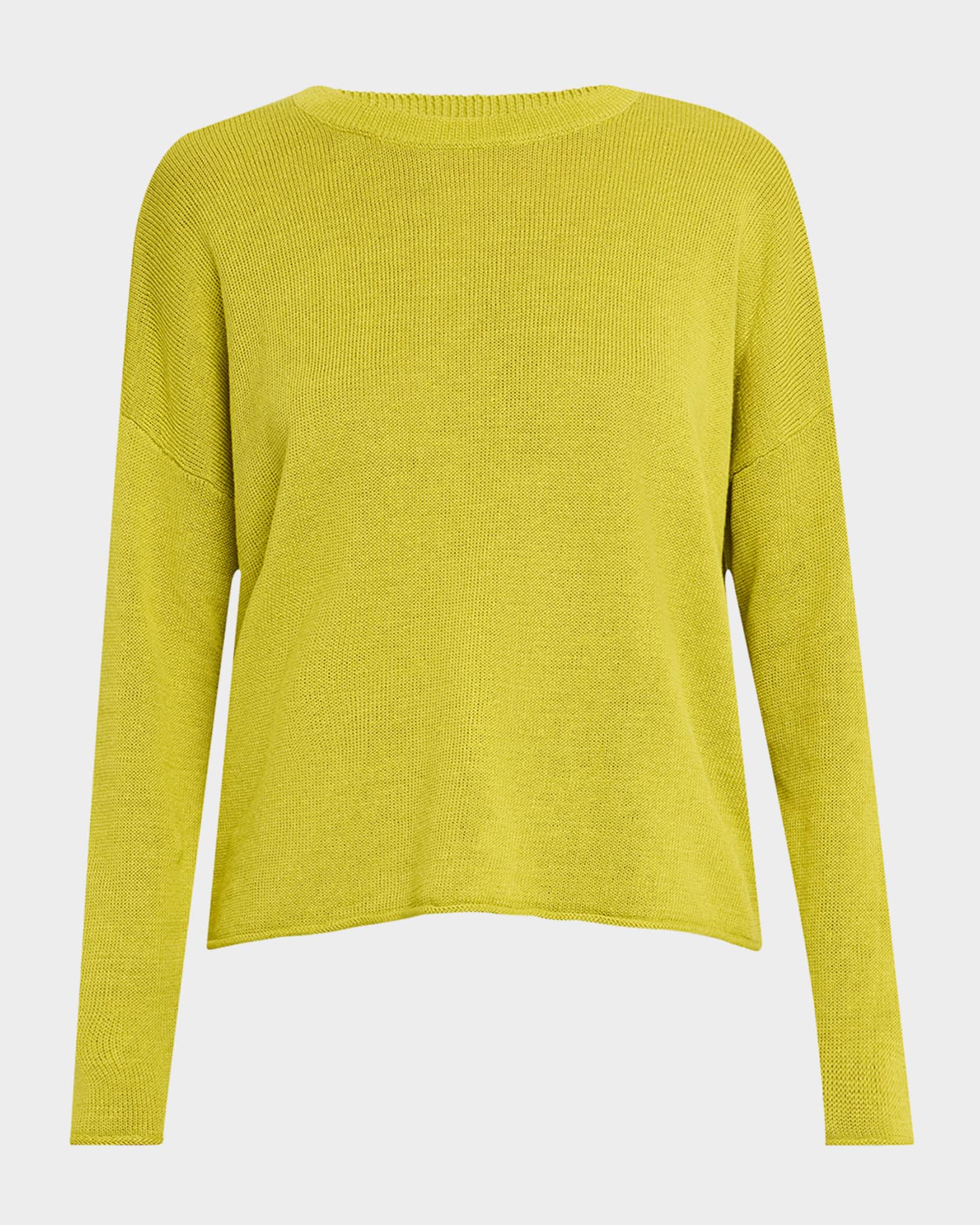 Organic Linen-Cotton Knit Sweater 0