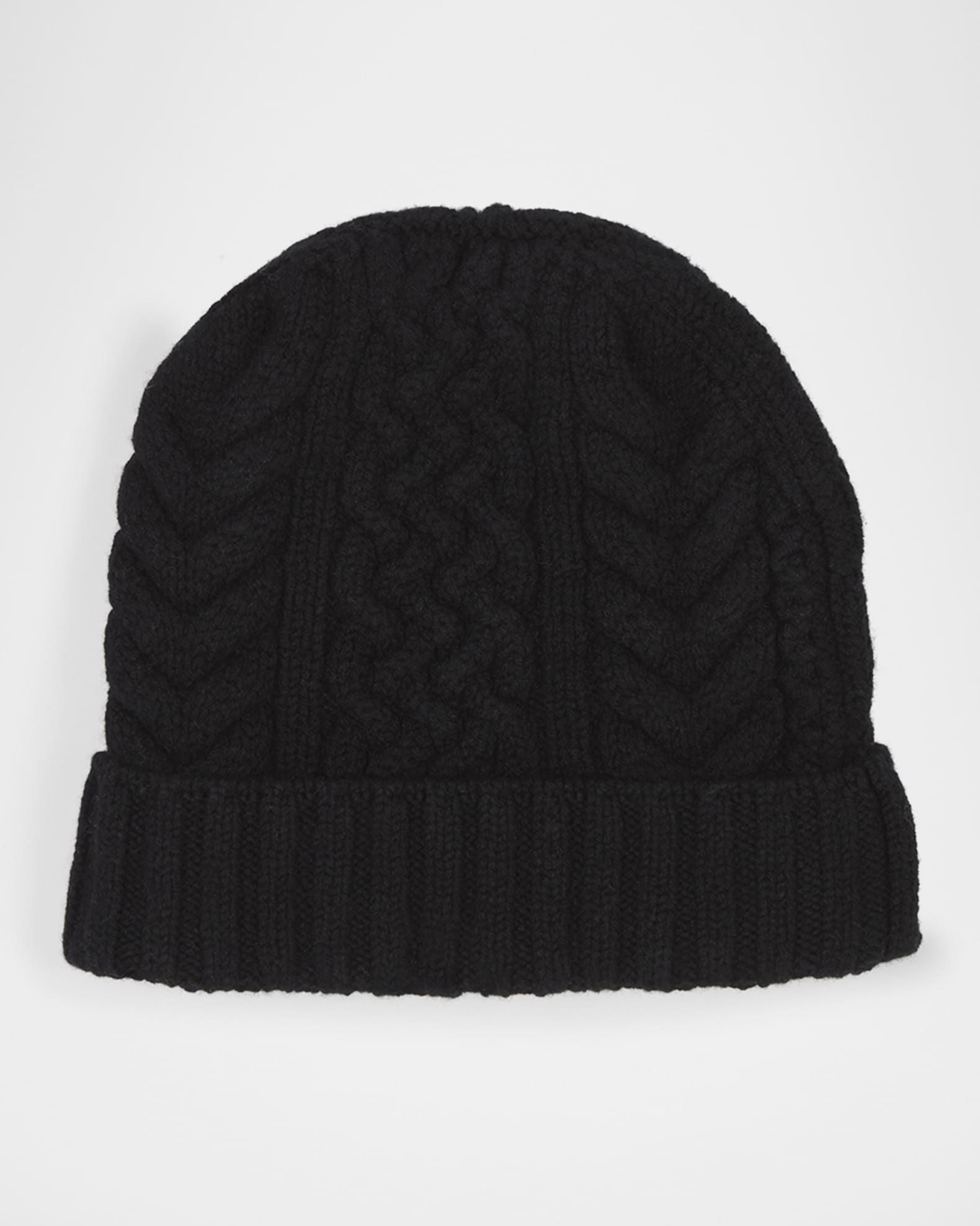 Alexander McQueen Skull Cable Knit Cashmere Blend Beanie Neiman Marcus