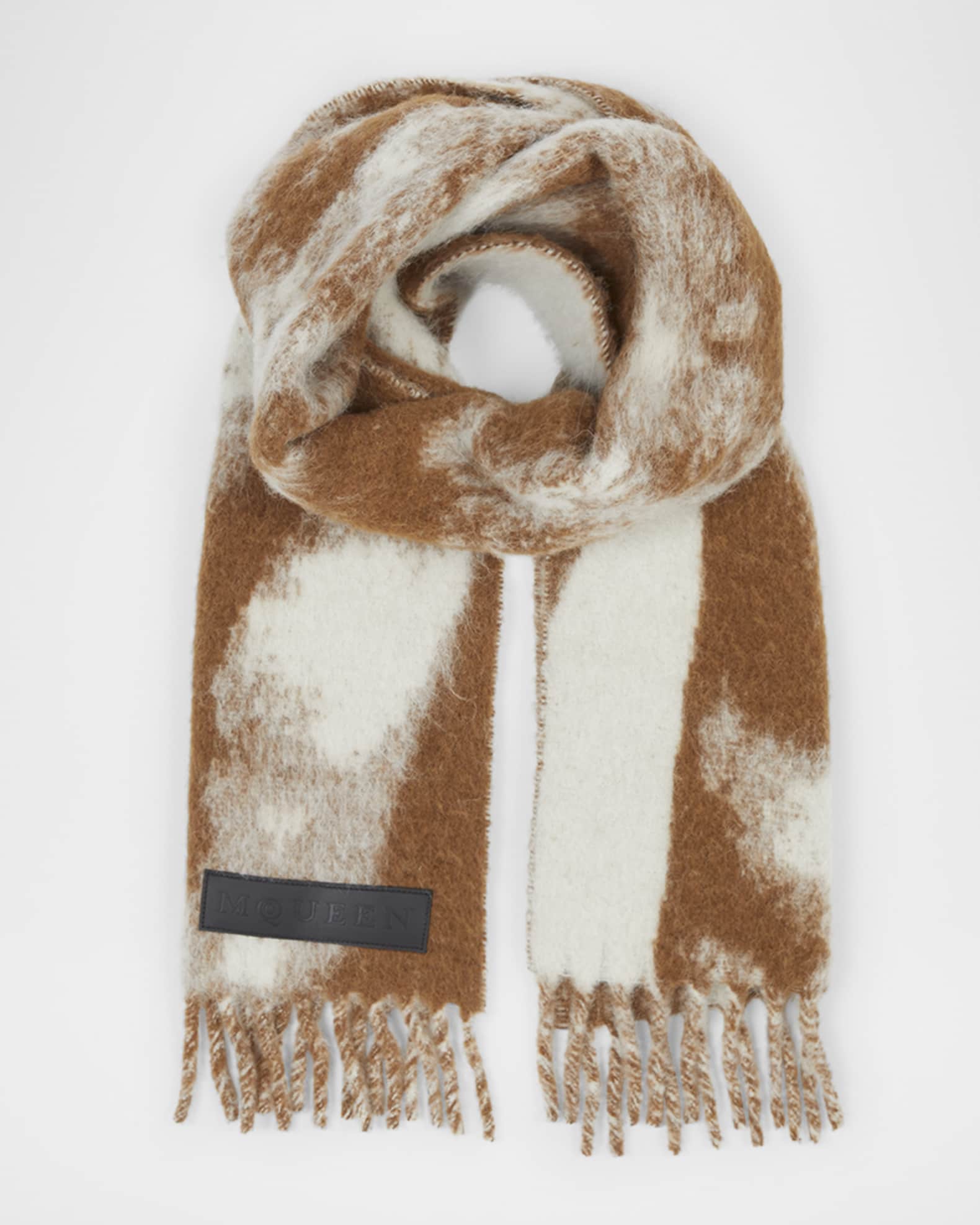 Sculpture Fringe Cashmere-Blend Scarf 0