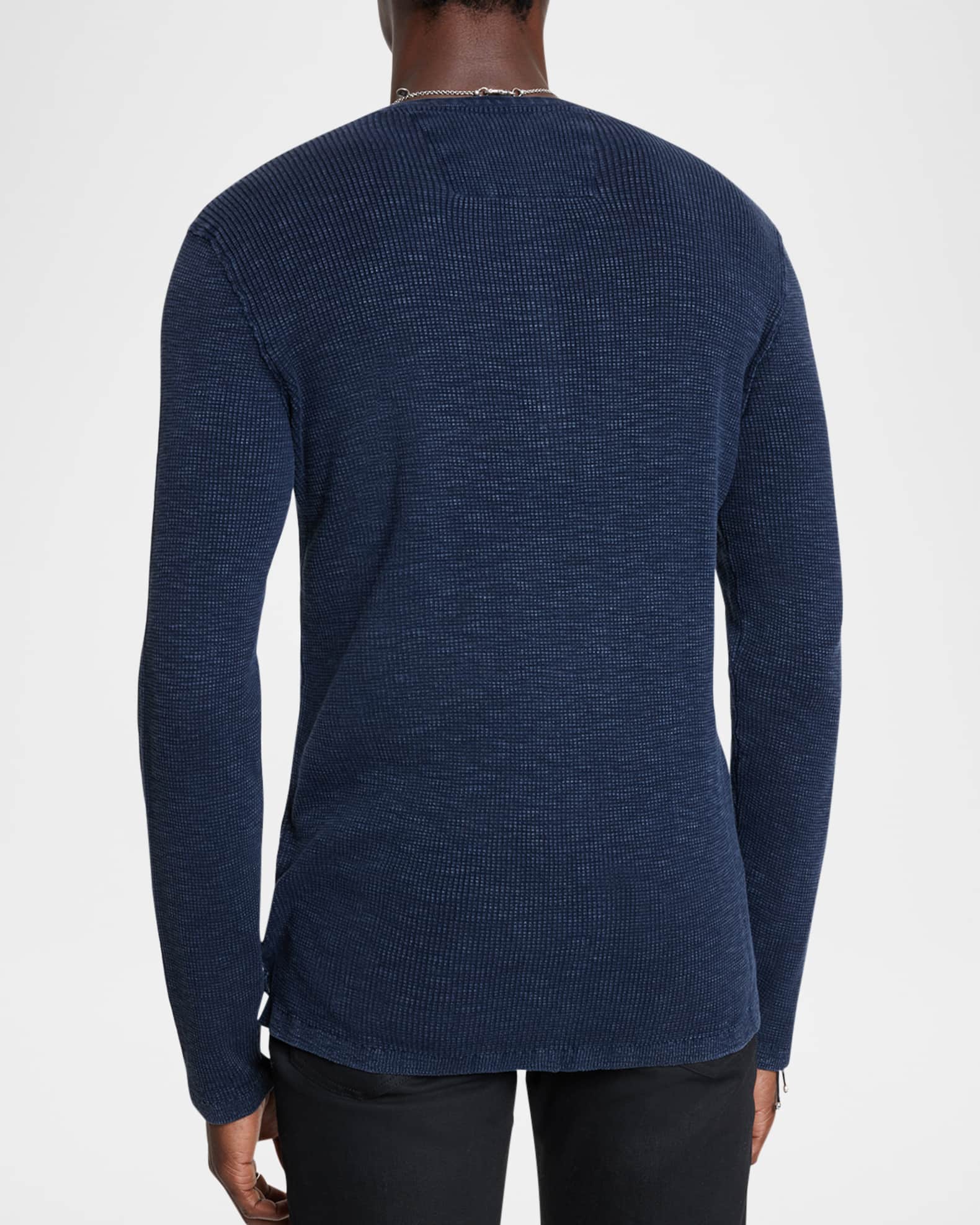 (取寄) ジョン バルベイトス メンズ メンフィス ワッフル ヘンリー John Varvatos men MEMPHIS WAFFLE HENLEY Black Amazon.com: John Varvatos Memphis Waffle Henley : Clothing