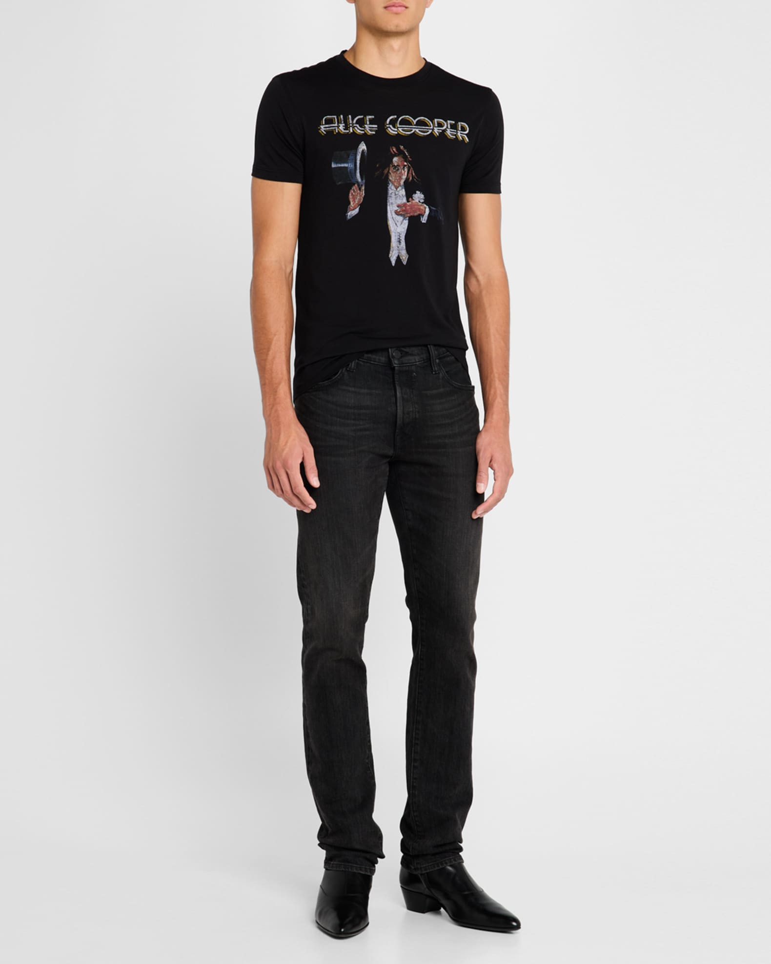 Men's Alice Cooper Top Hat T-Shirt 1