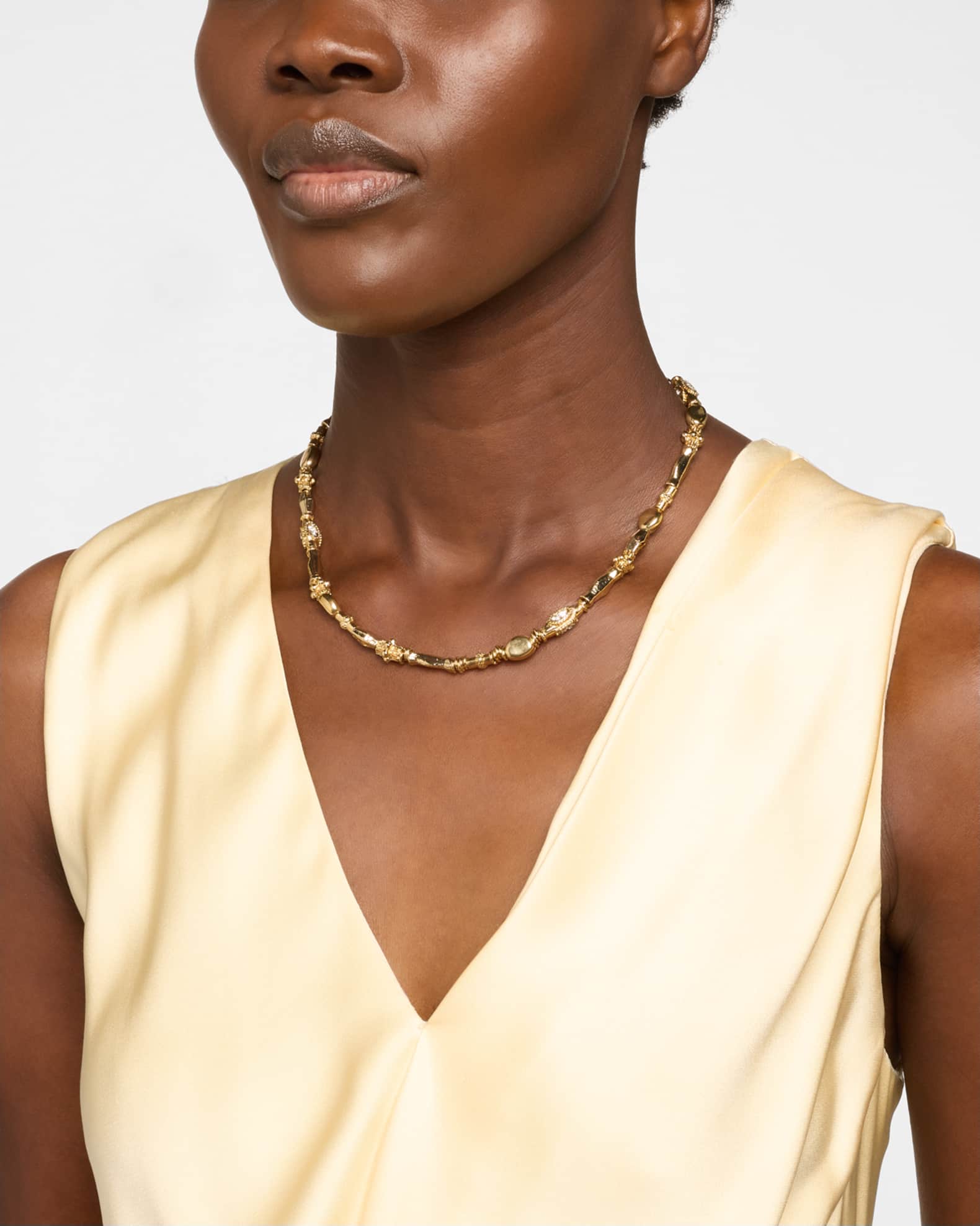 Collier Kali Strass O Necklace 1