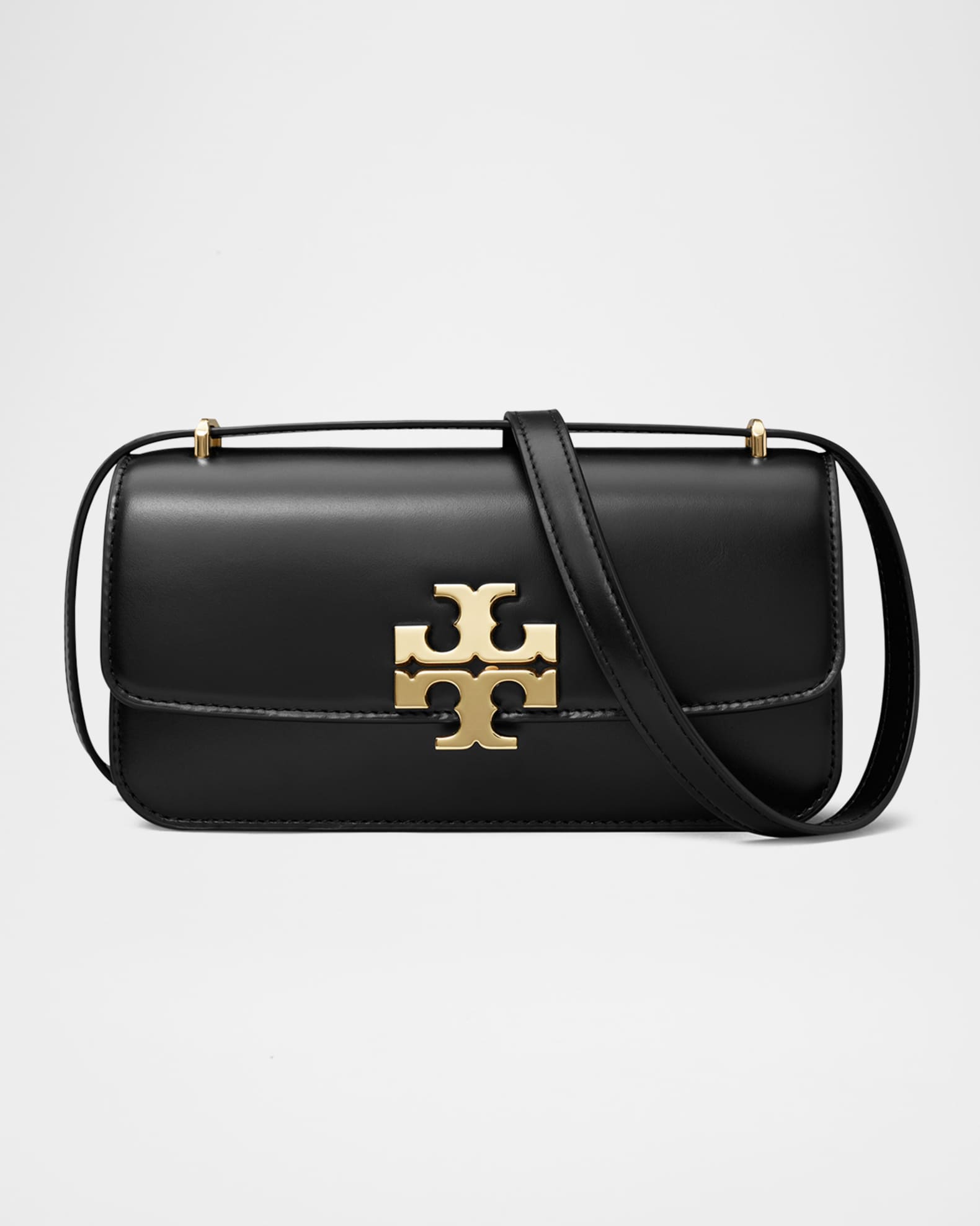 Eleanor Small Convertible Leather Shoulder Bag | Neiman Marcus