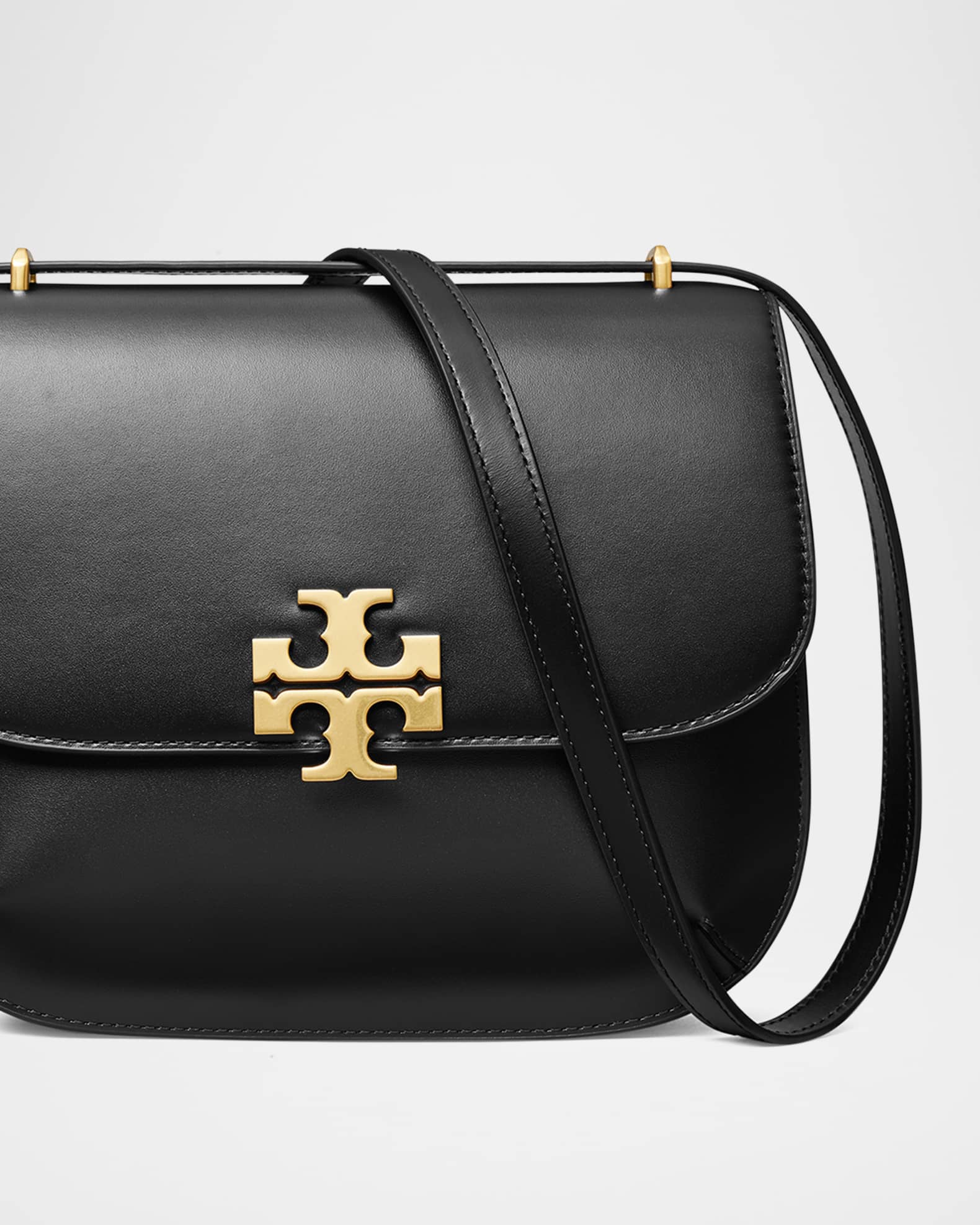 Tory Burch Eleanor Leather Slim Saddle Crossbody Bag Neiman Marcus