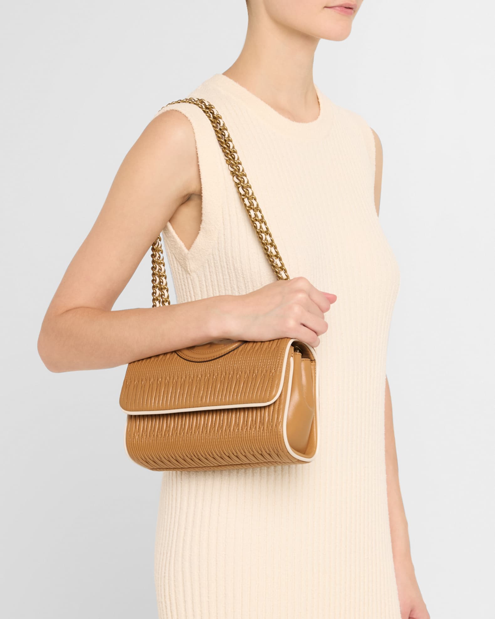 Tory burch fleming gold hot sale