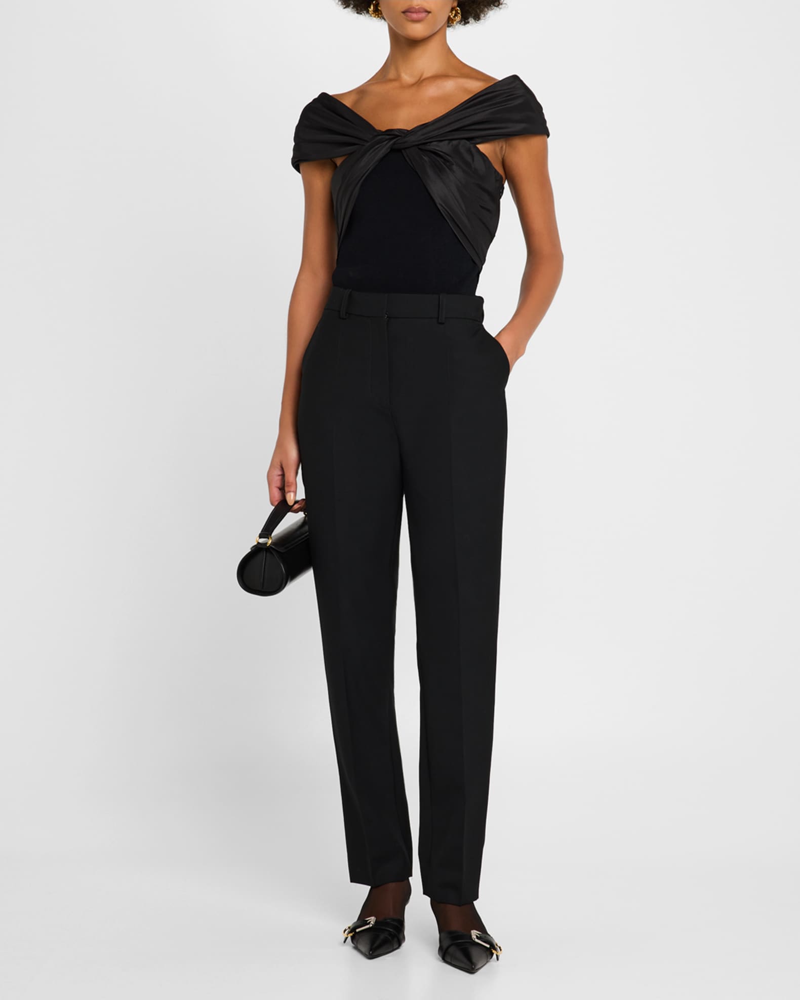 Celiana Combo Off-The-Shoulder Top 1