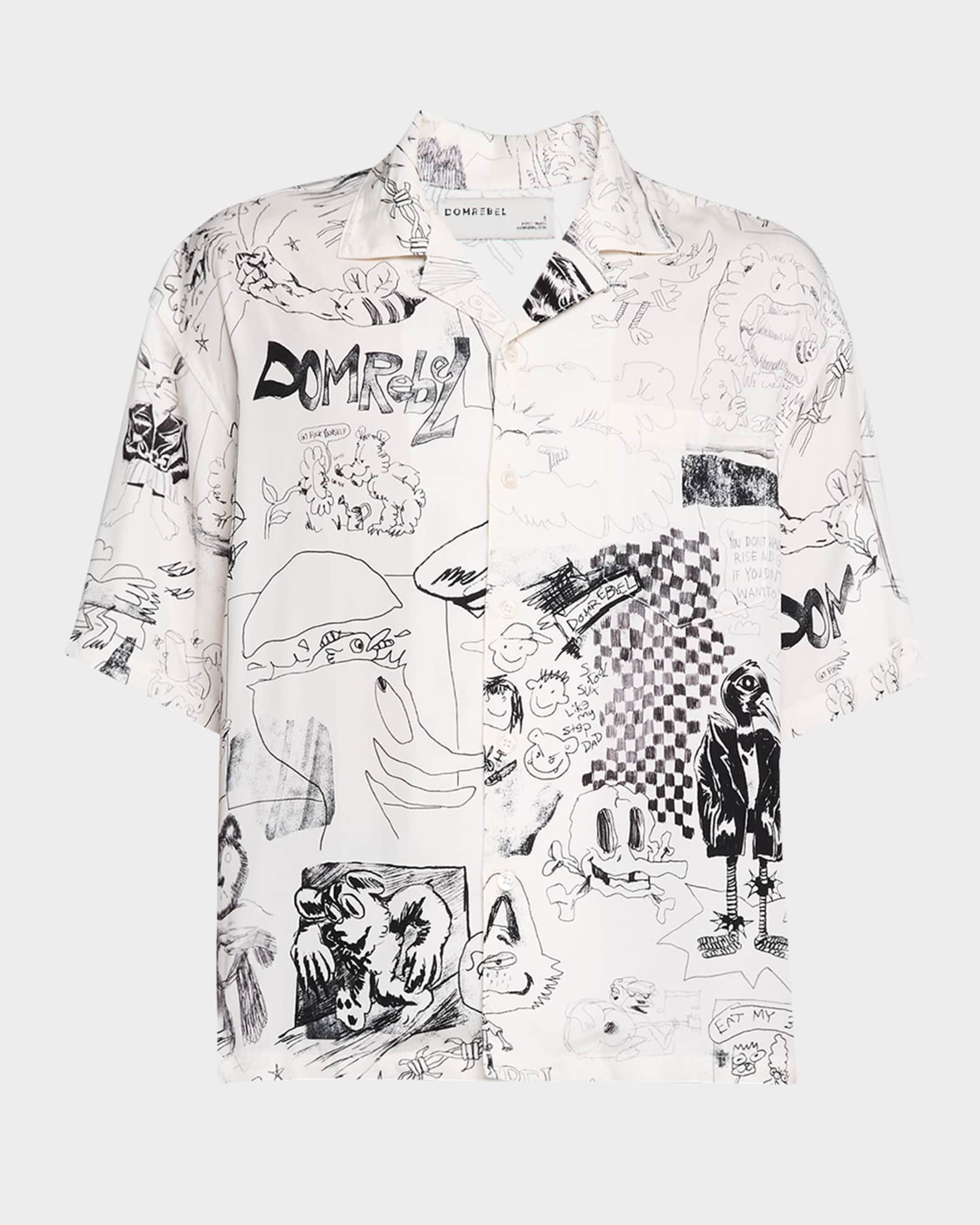 Men's Silly Camp Shirt 0