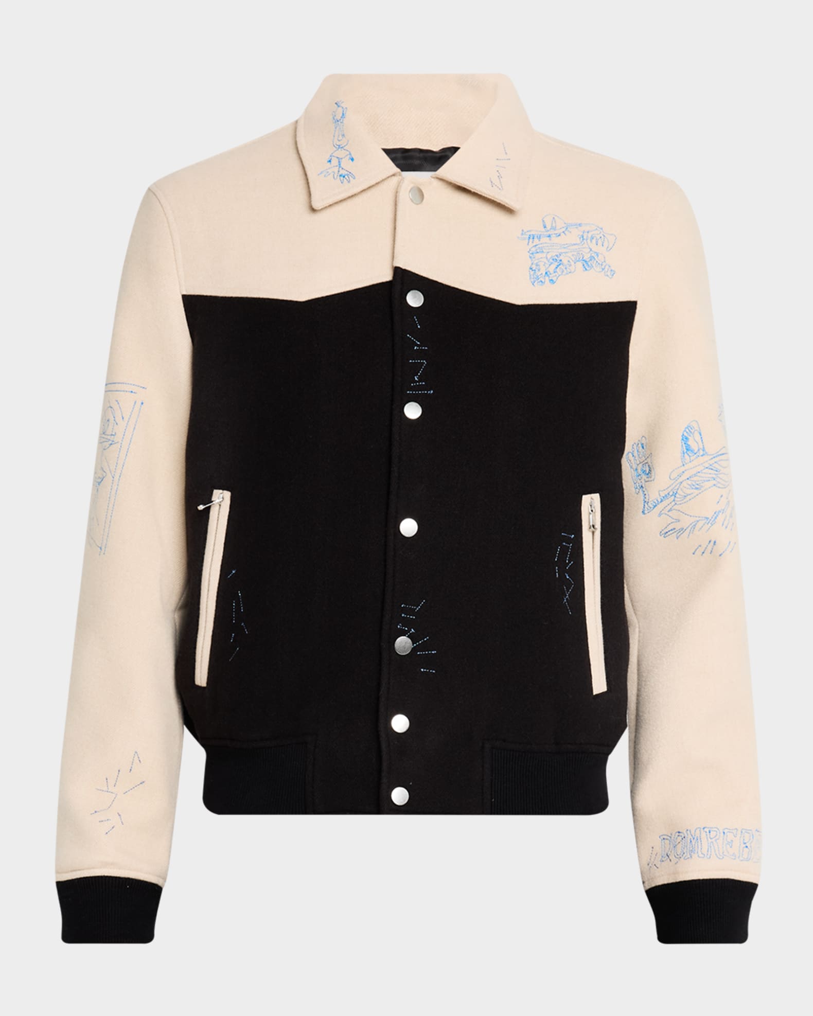 Men's Scribs Bomber Jacket 0