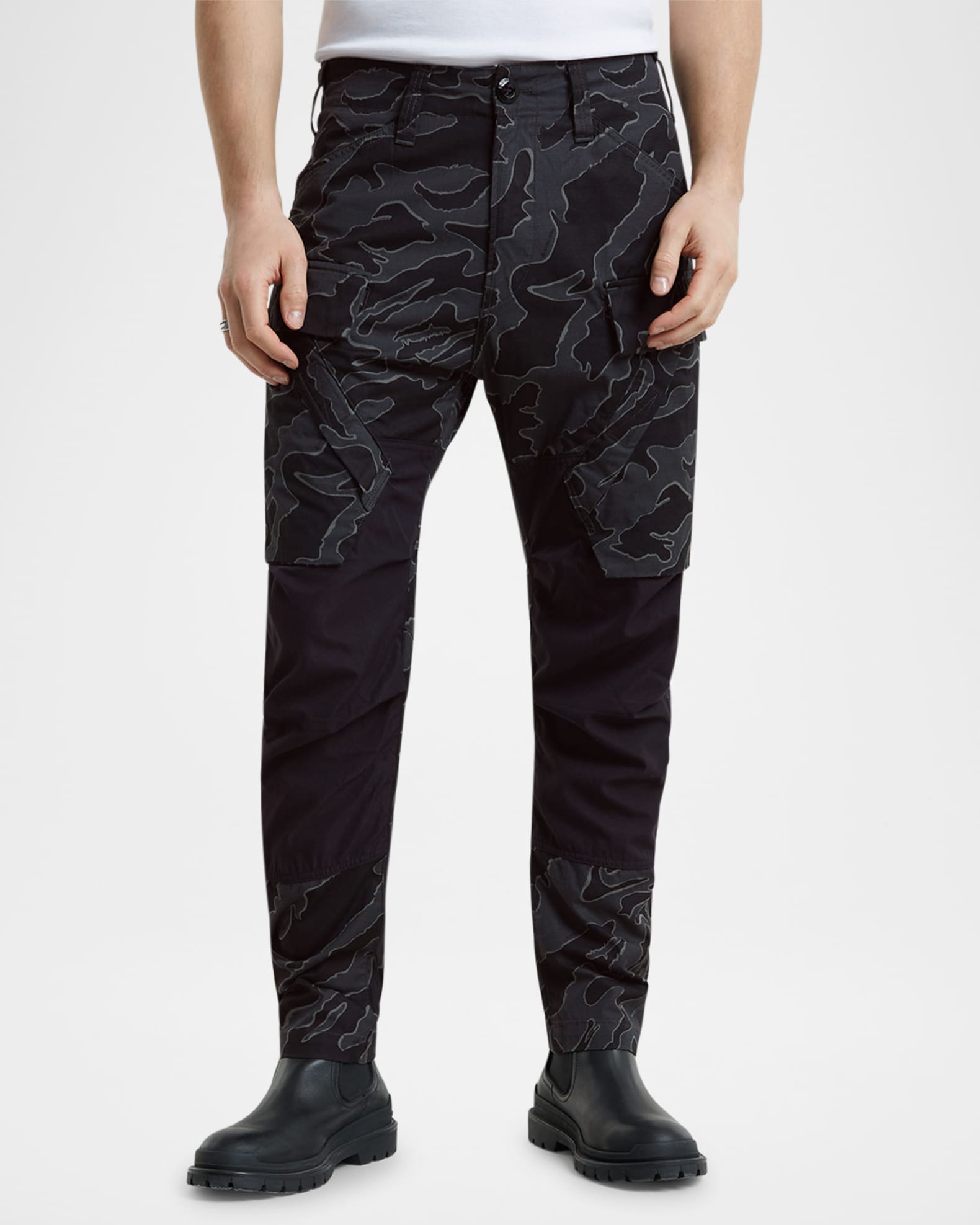 G-Star Raw 3D Regular Tapered 3.0 Cargo Pants - Cloack Island Camo