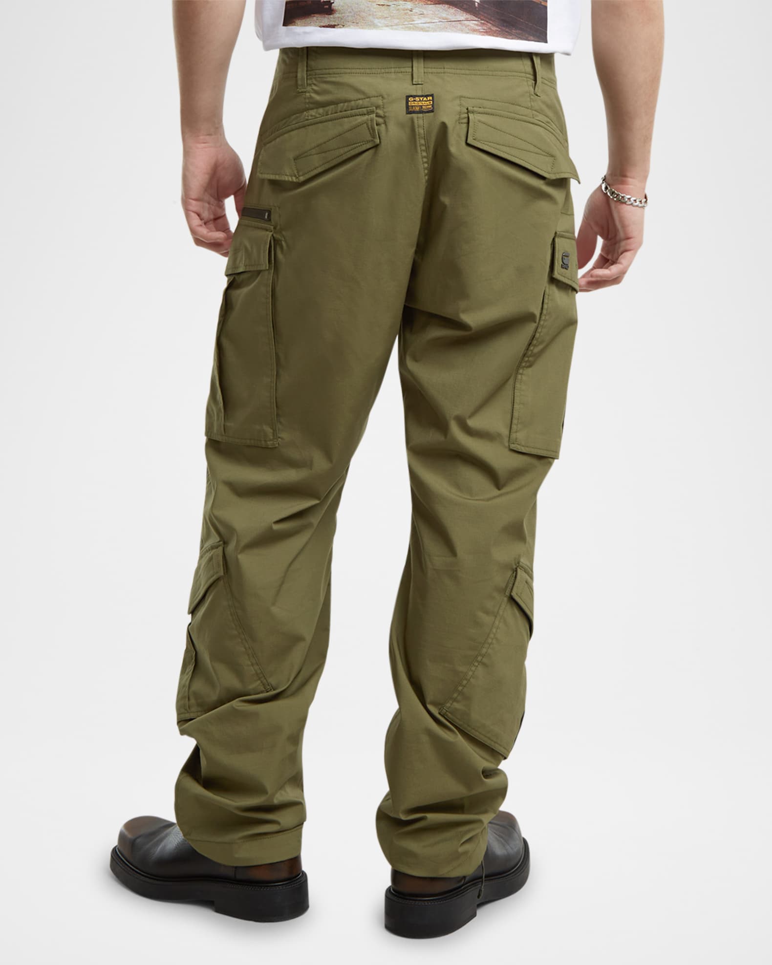 新着商品 RAW G-STAR Men's Marcus Neiman | Pants Loose 3D Zip Rovic パンツ
