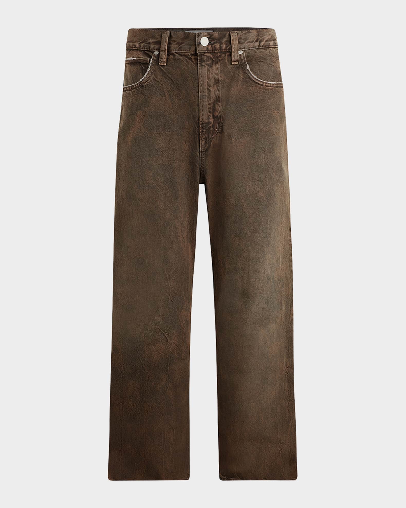 Men's Luca Wide-Leg Jeans 0