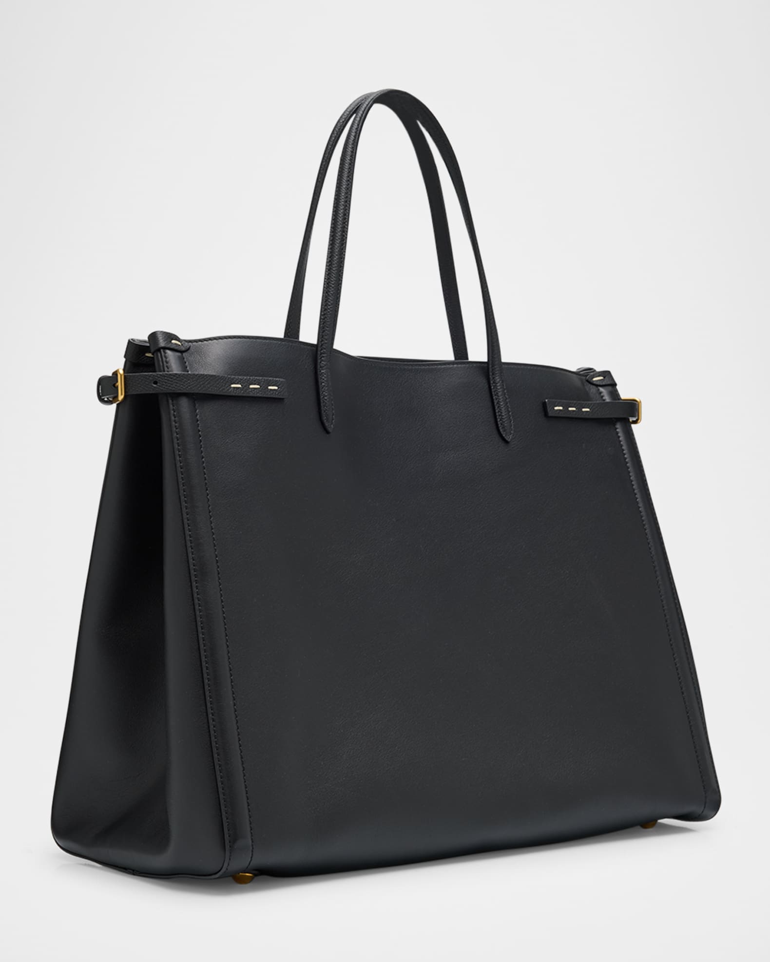Valentino Garavani Men's Antibes Large Leather VLogo Tote Bag
