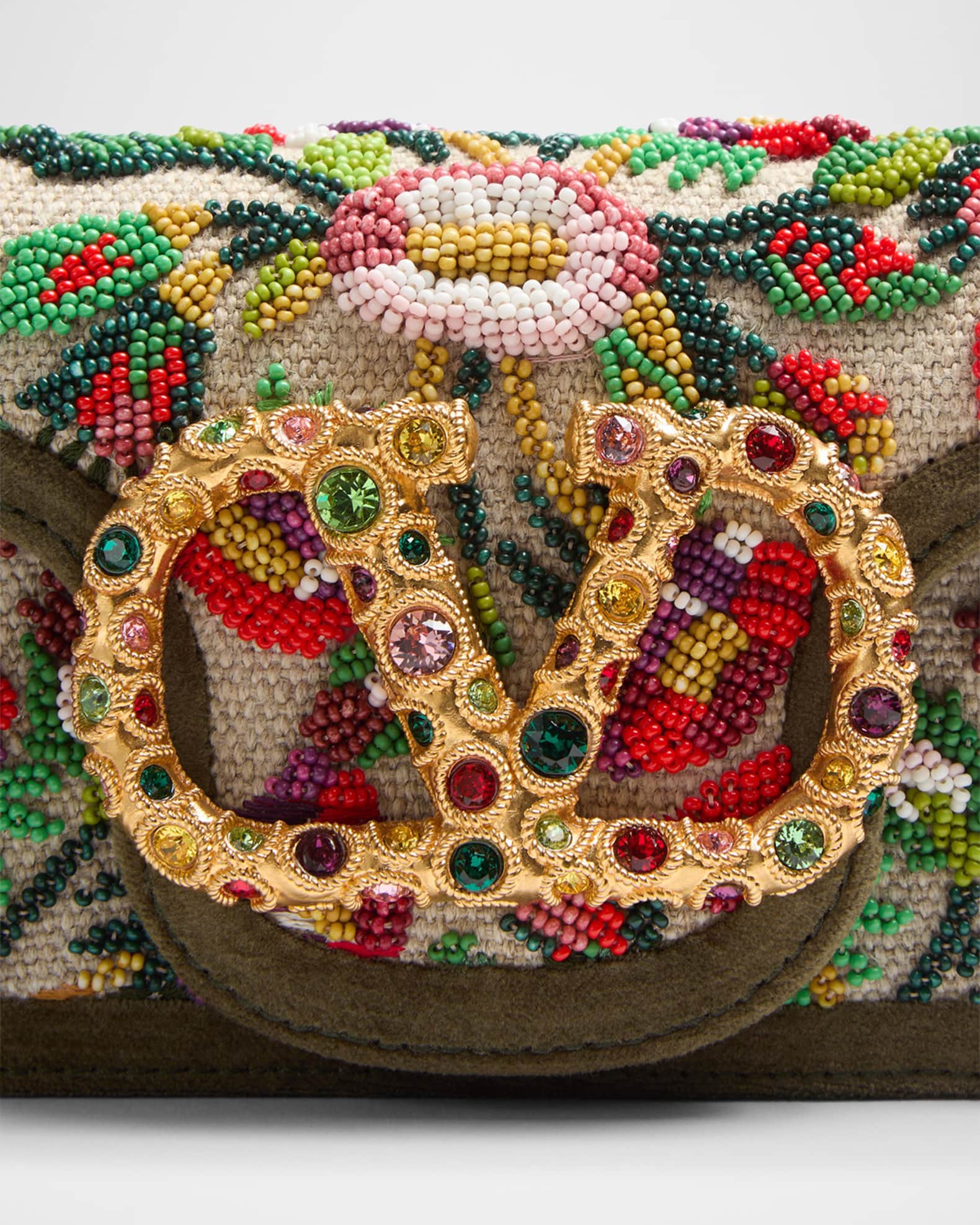 VALENTINO GARAVANI フラワーモチーフショルダーバッグ VALENTINO GARAVANI フラワーモチーフショルダーバッグ