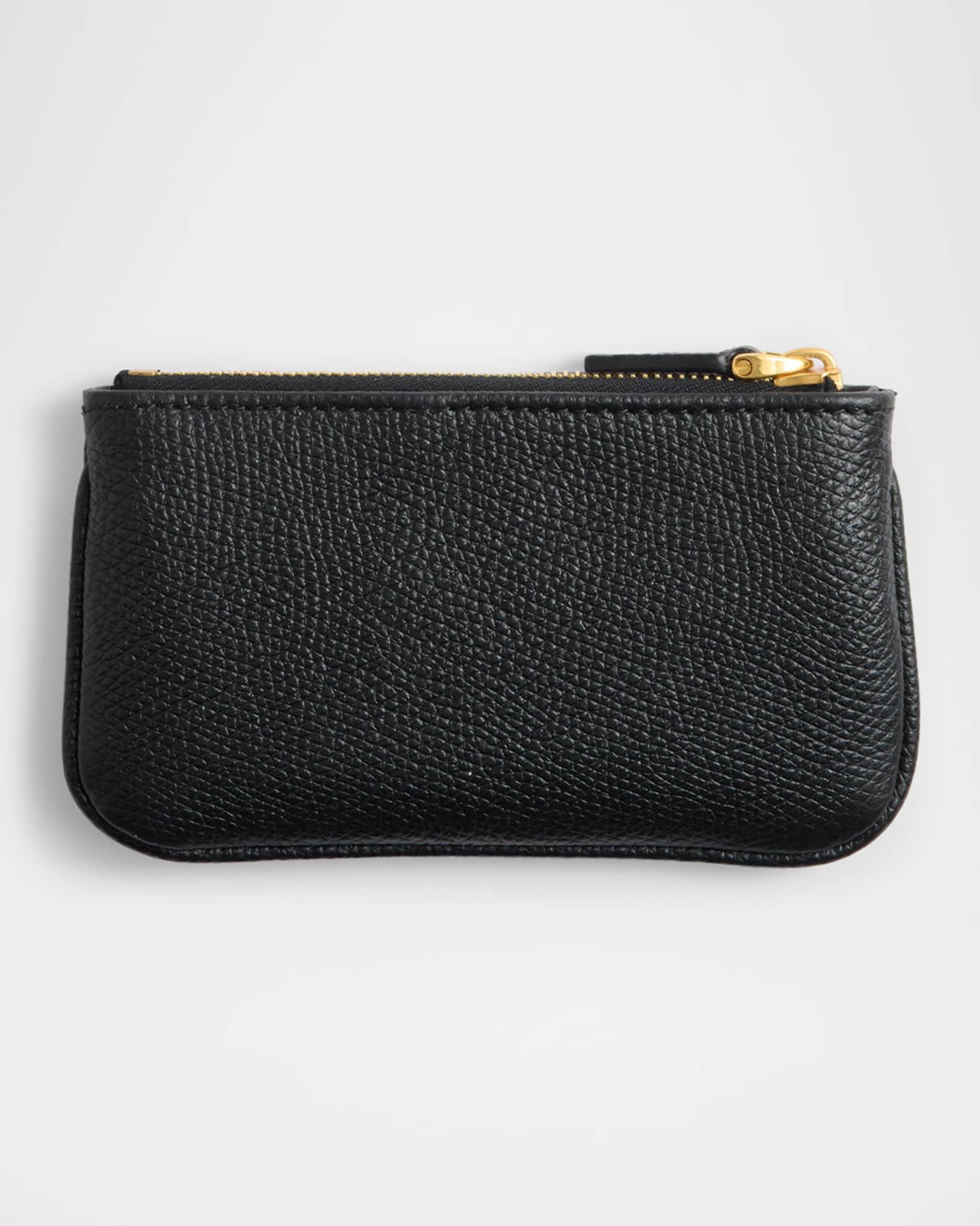 Valentino Garavani VLOGO Signature Leather Card Holder Neiman Marcus