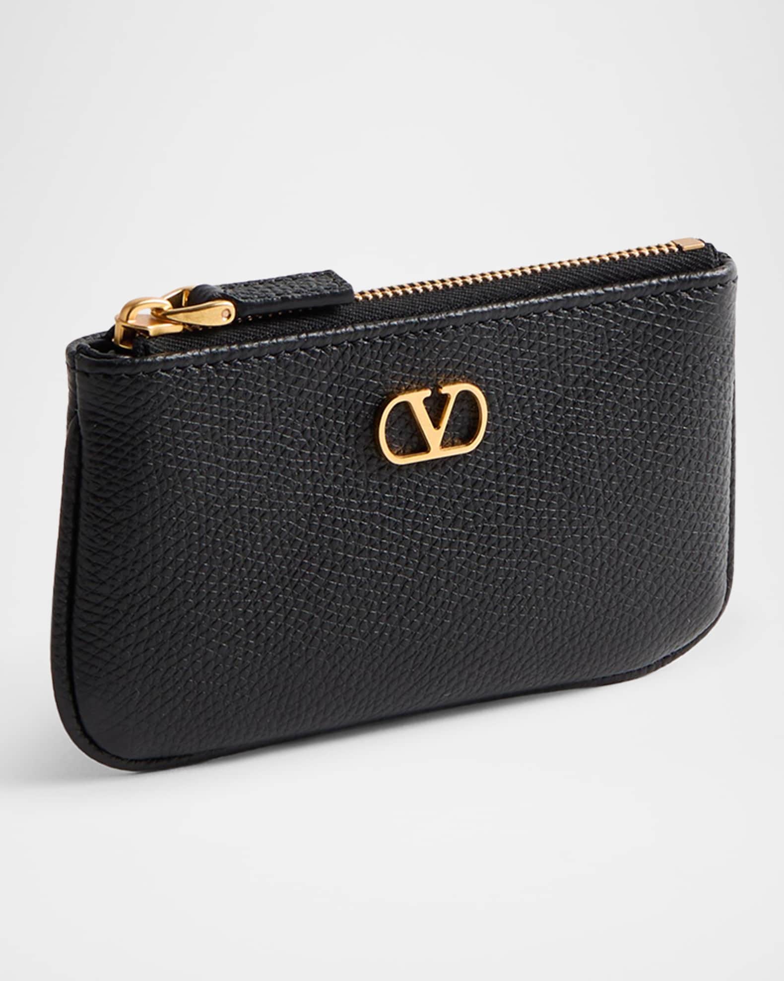VLOGO Signature Leather Card Holder 1