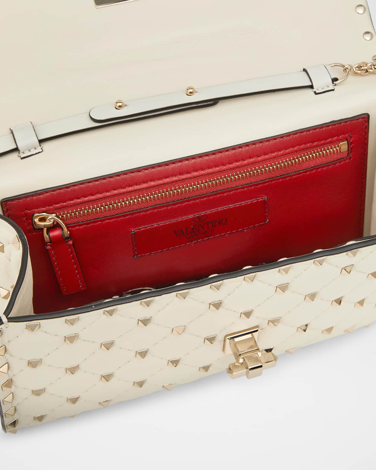 Valentino Garavani Rockstud Small Quilted Leather Shoulder Bag Neiman Marcus