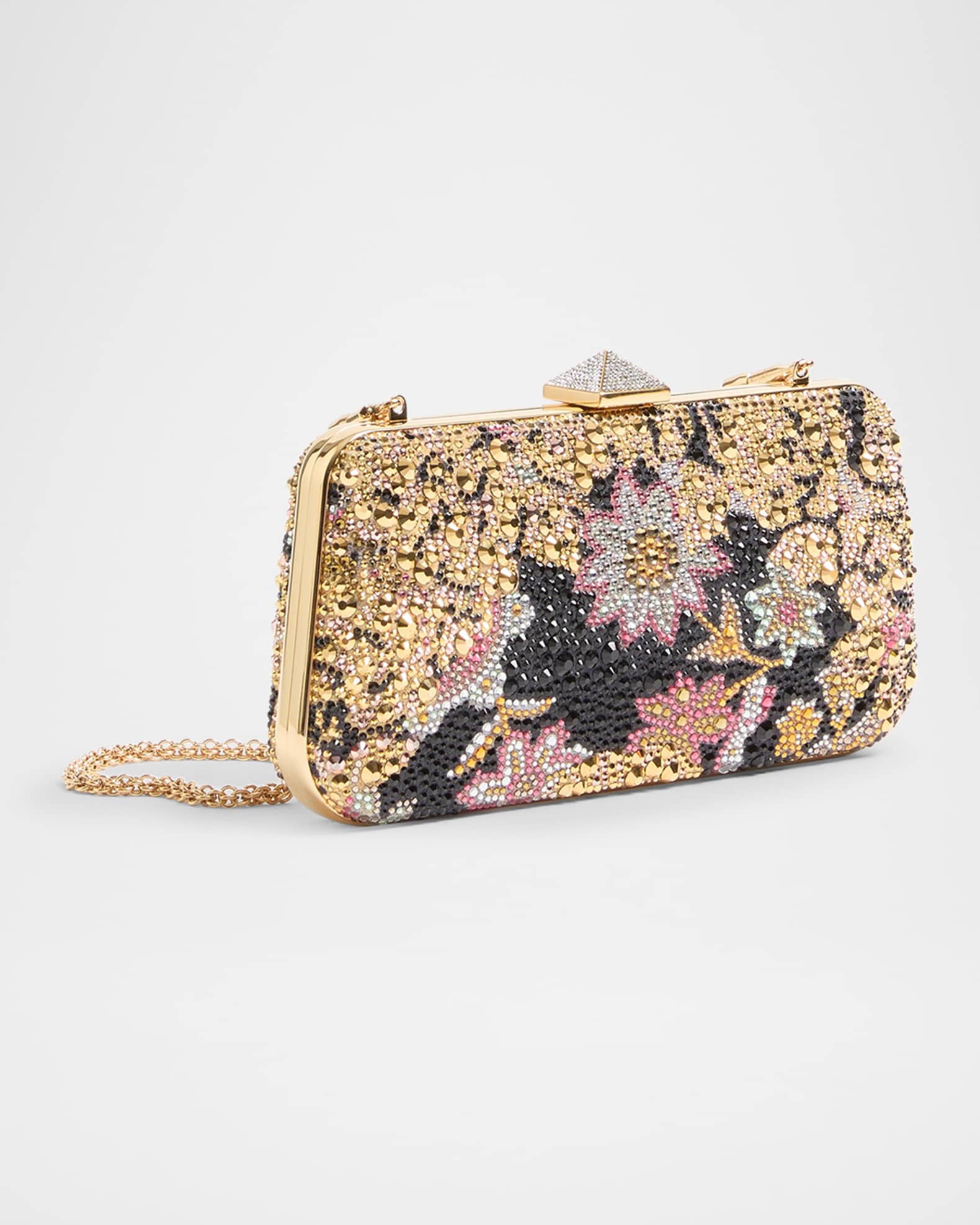 Carry Secrets Floral Crystal Minaudiere 1