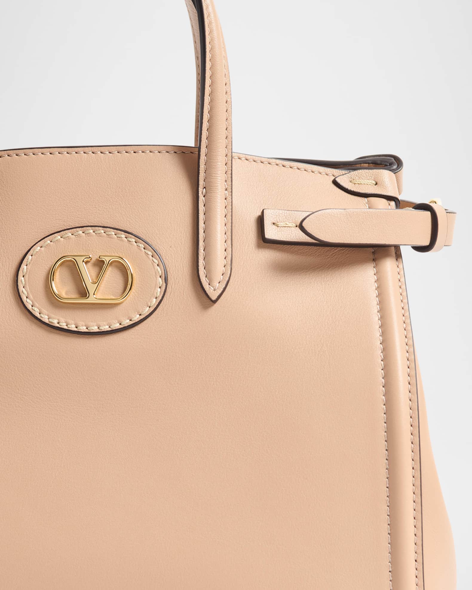 Valentino Garavani Antibes Small Leather Tote Bag | Neiman