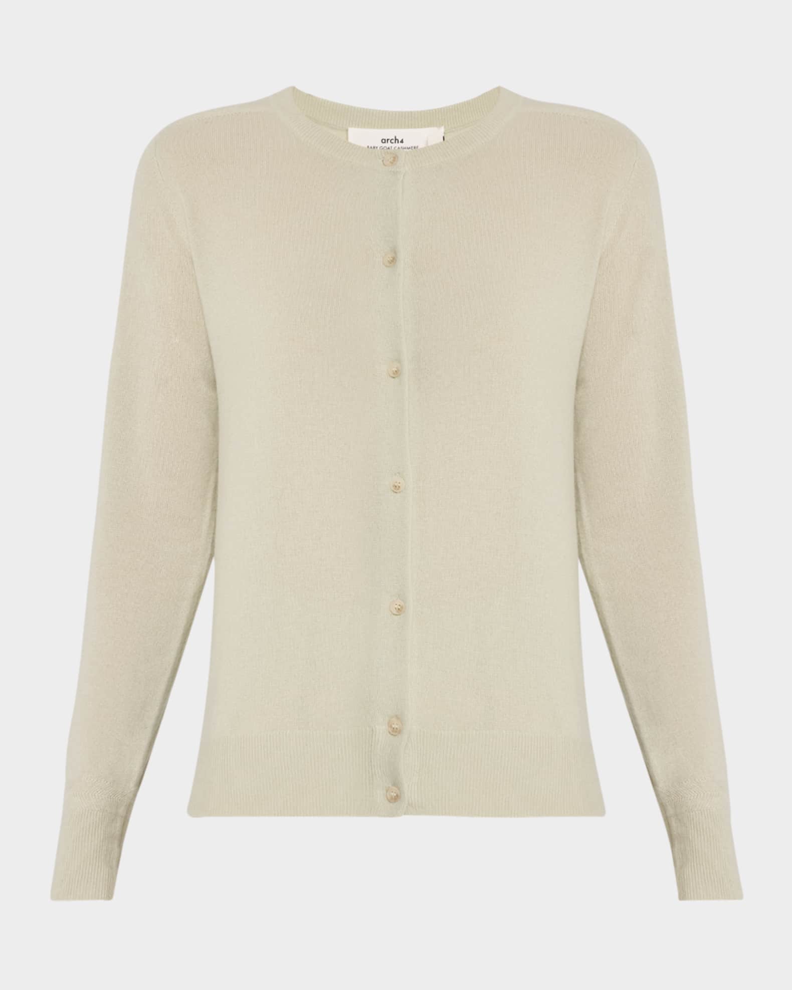 Nappa Cashmere Button-Down Cardigan 0