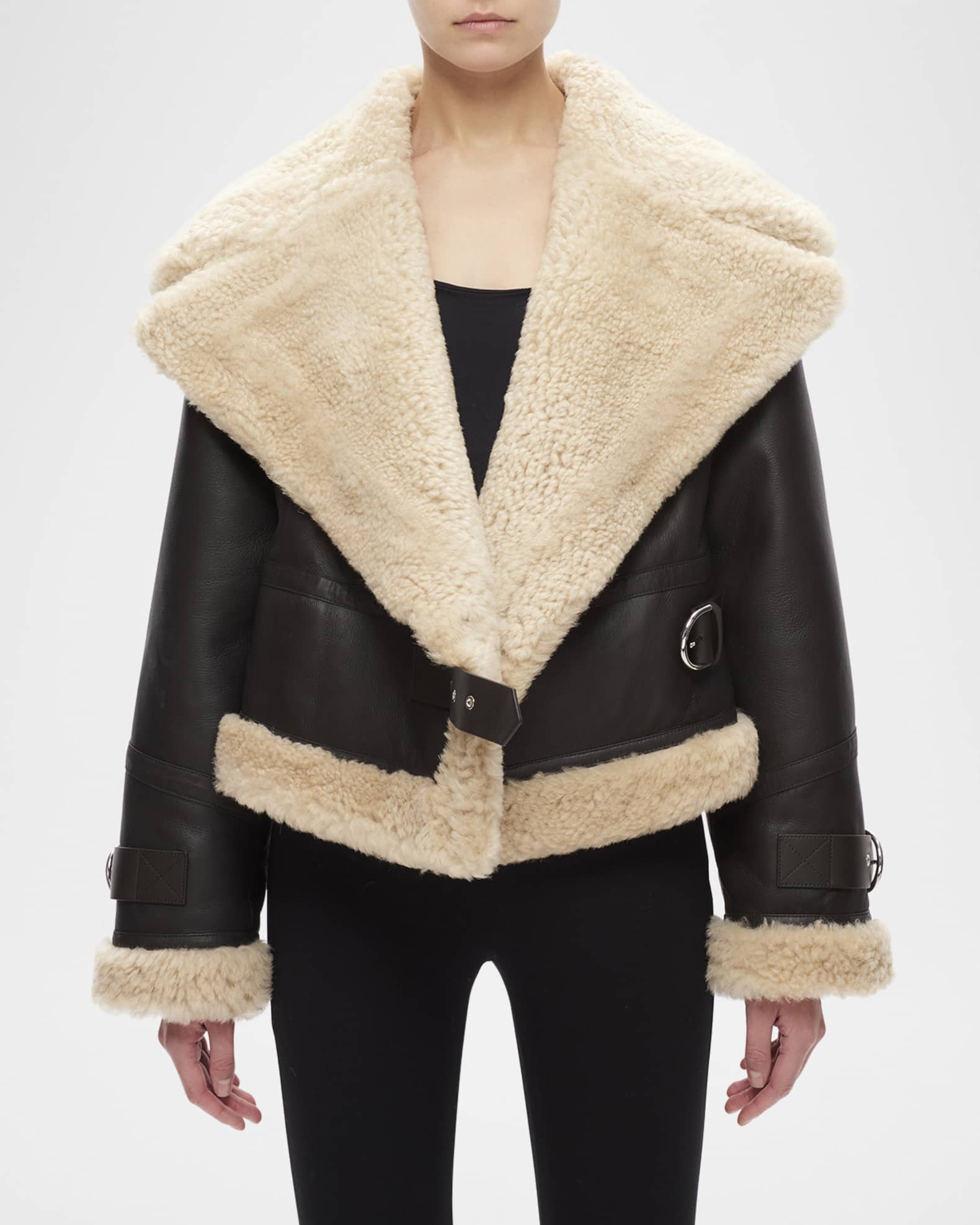 Neiman marcus shearling coats cheap