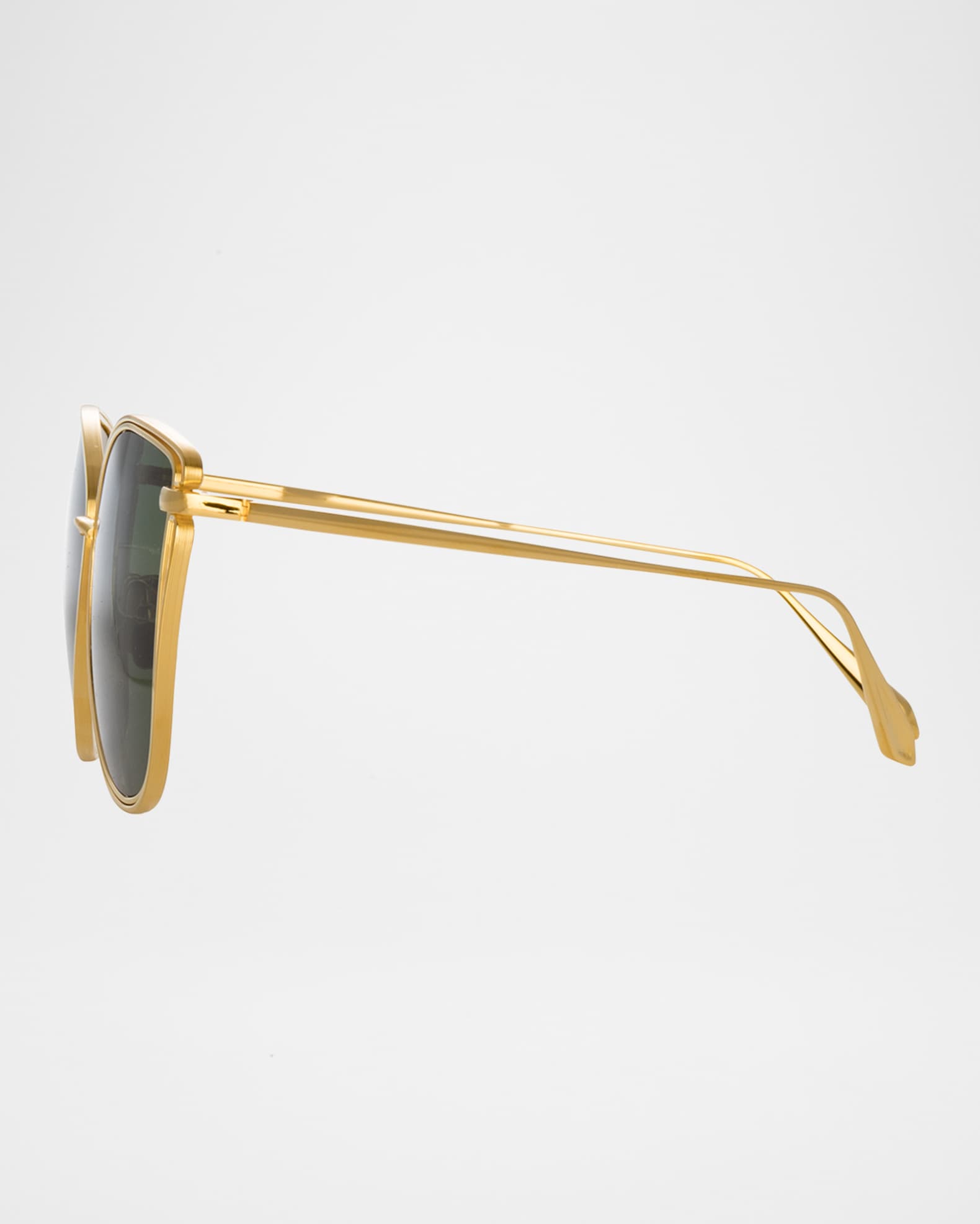 Dinah Titanium Cat-Eye Sunglasses  1