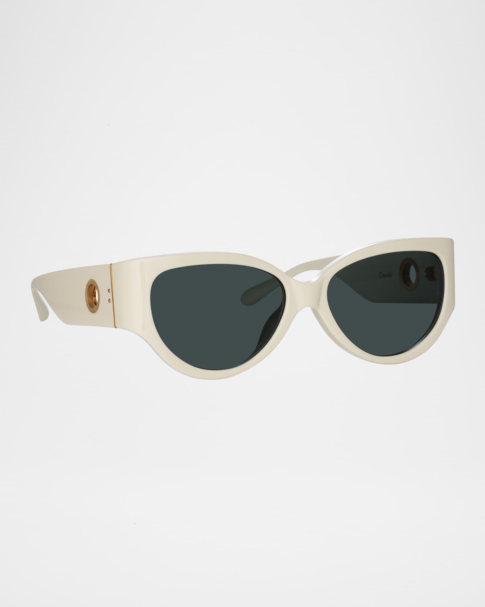 Connie 18K Gold-Plated Titanium Cat-Eye Sunglasses  0
