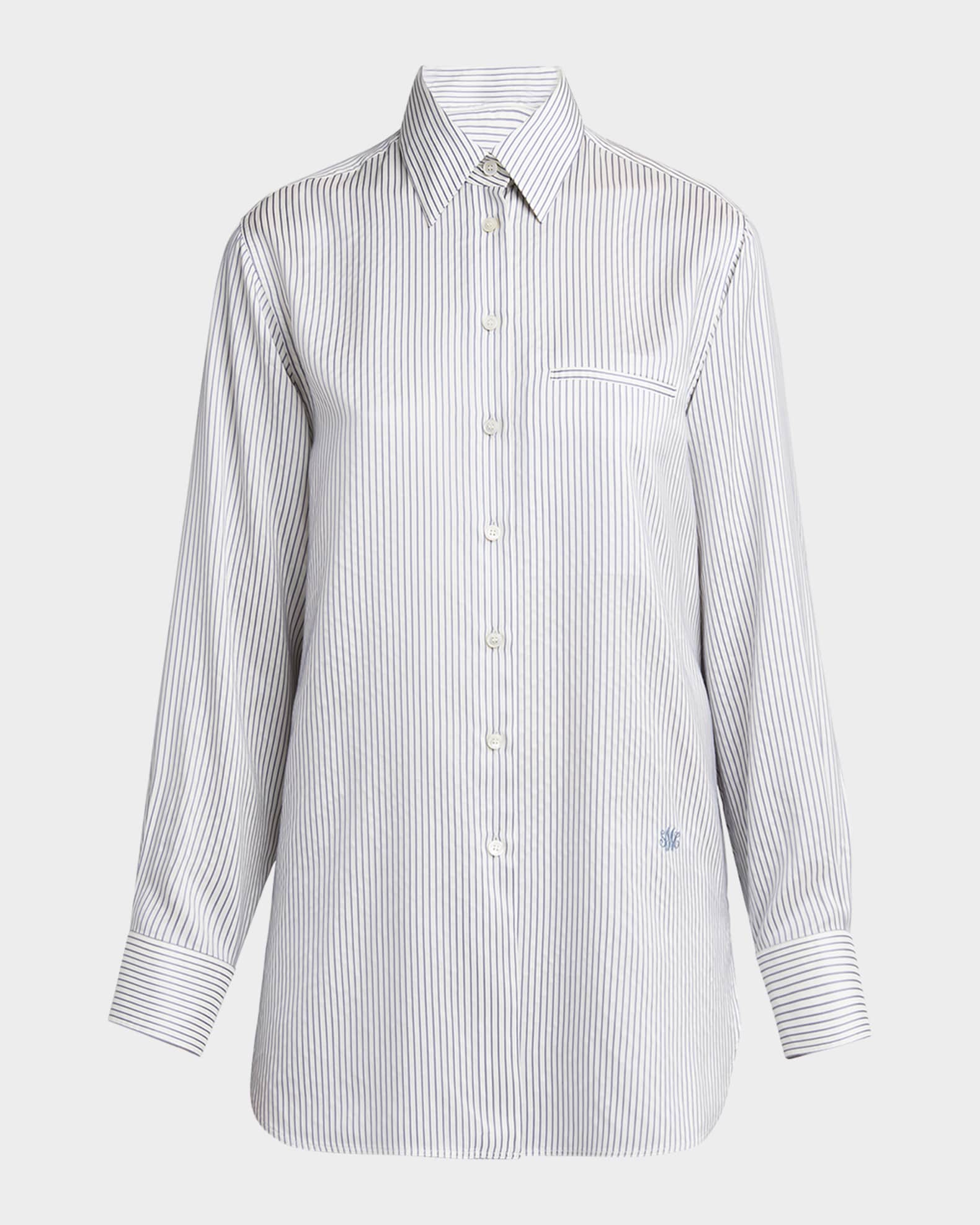STELLA McCARTNEY 開襟シルクシャツ36 Stella McCartney - STELLA McCARTNEY 開襟シルクシャツ36の通販