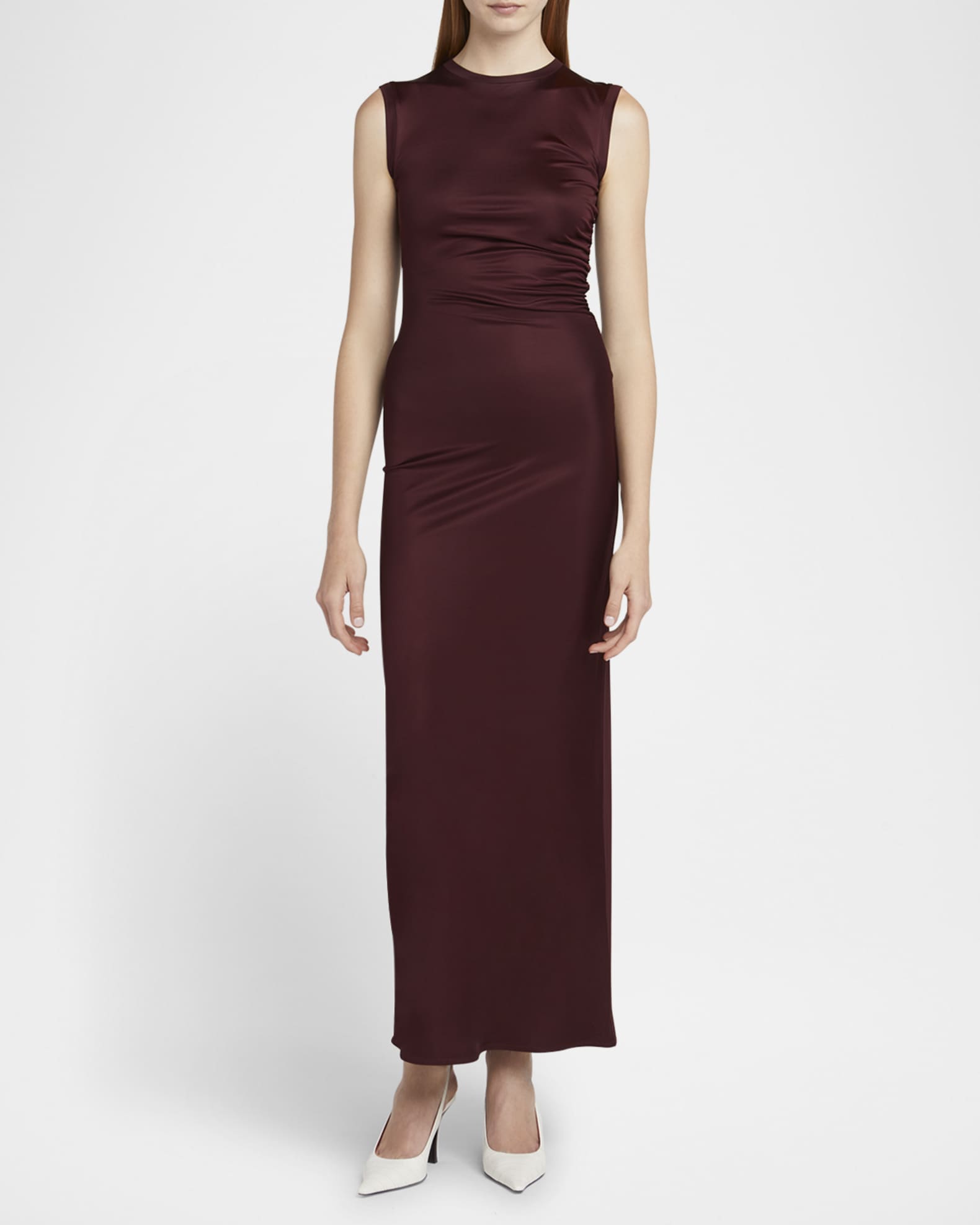 ワンピース Stella Mccartney Draped Jersey Dress STELLA MCCARTNEY Asymmetric draped jersey dress | THE OUTNET