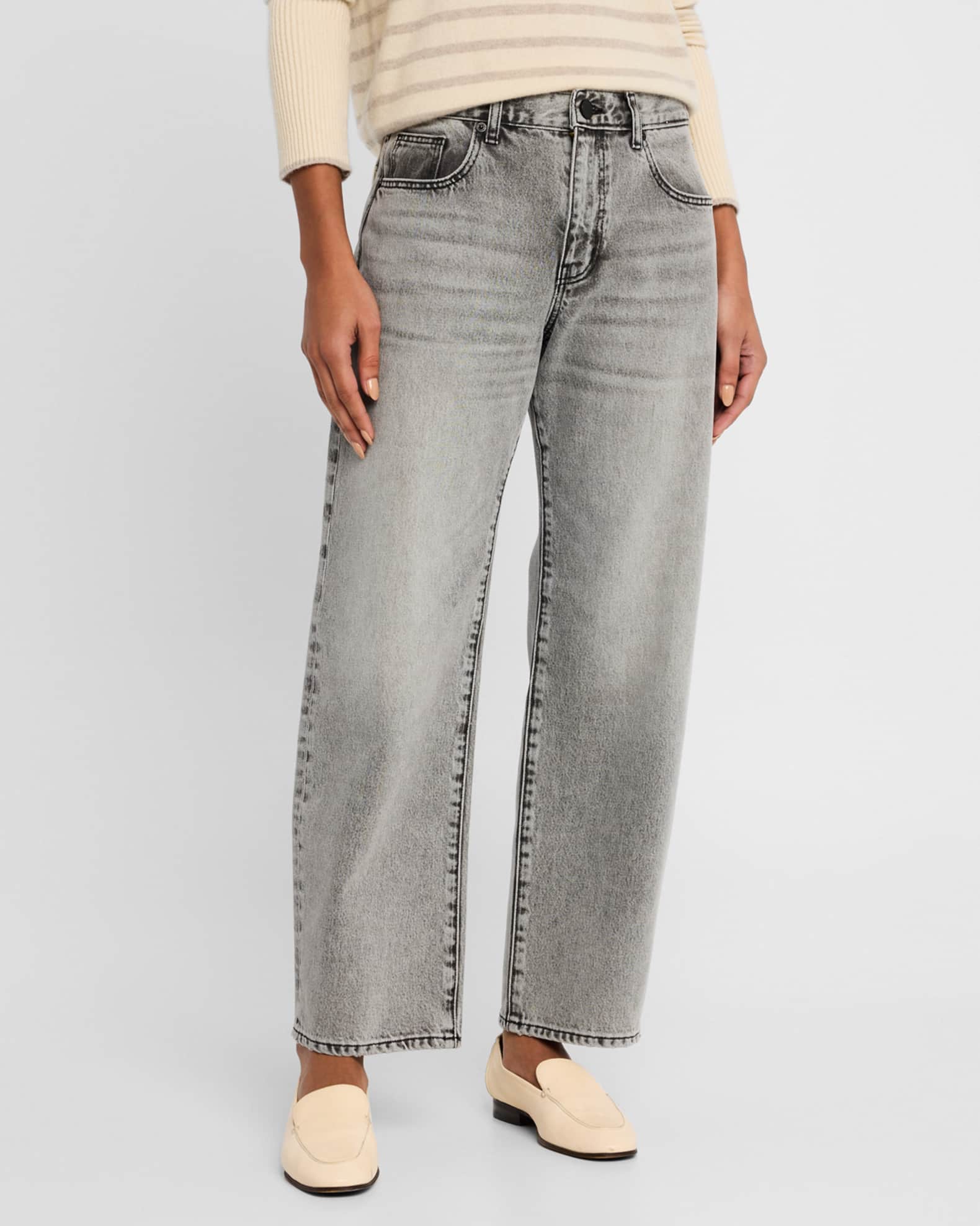Addilyn Straight Loose Leg Jeans