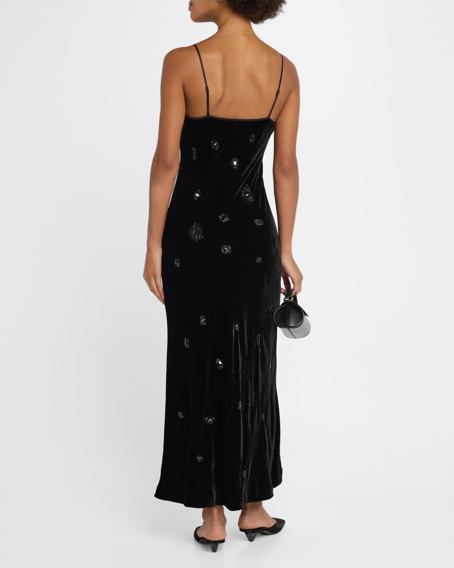 Spaghetti slip dress on sale