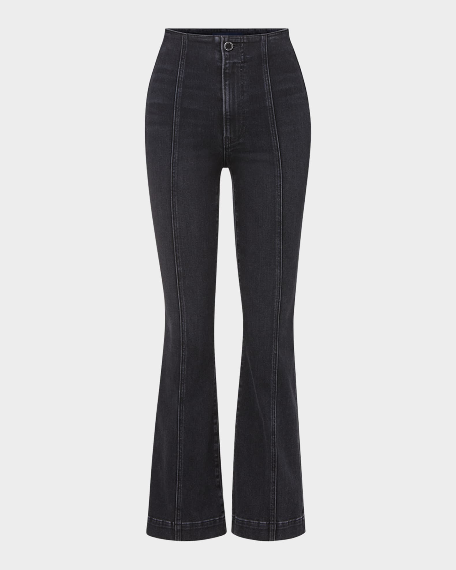 Carson High-Rise Ankle Flare Jeans 0