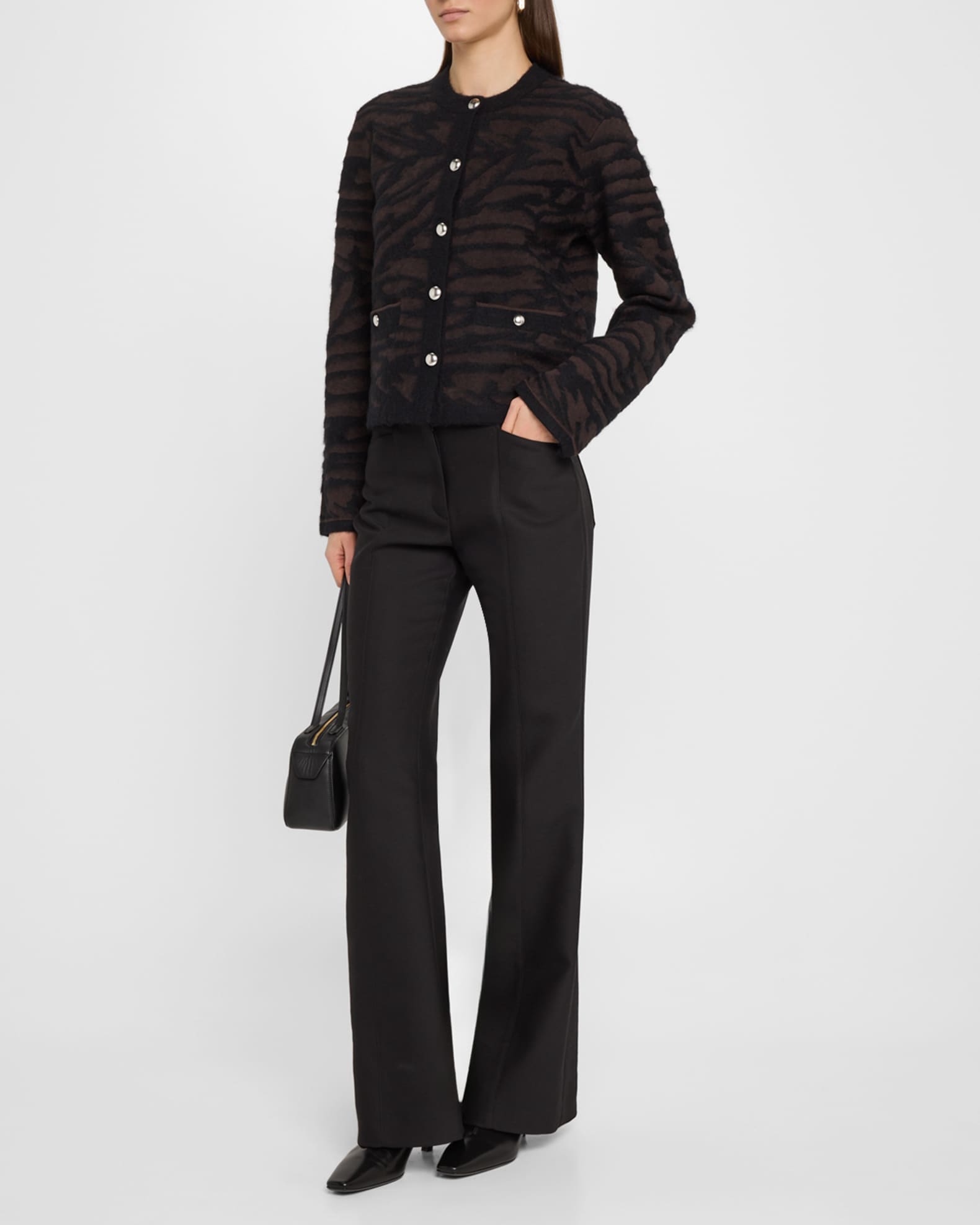 Josephine Brushed Knit Jacket 1