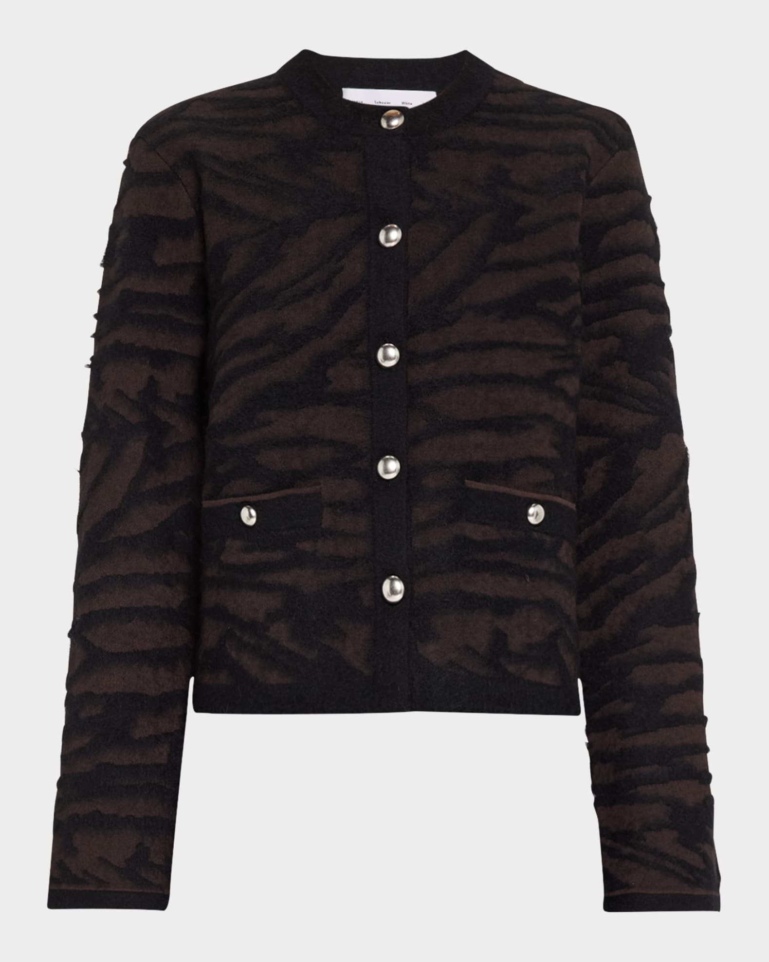 Josephine Brushed Knit Jacket 0