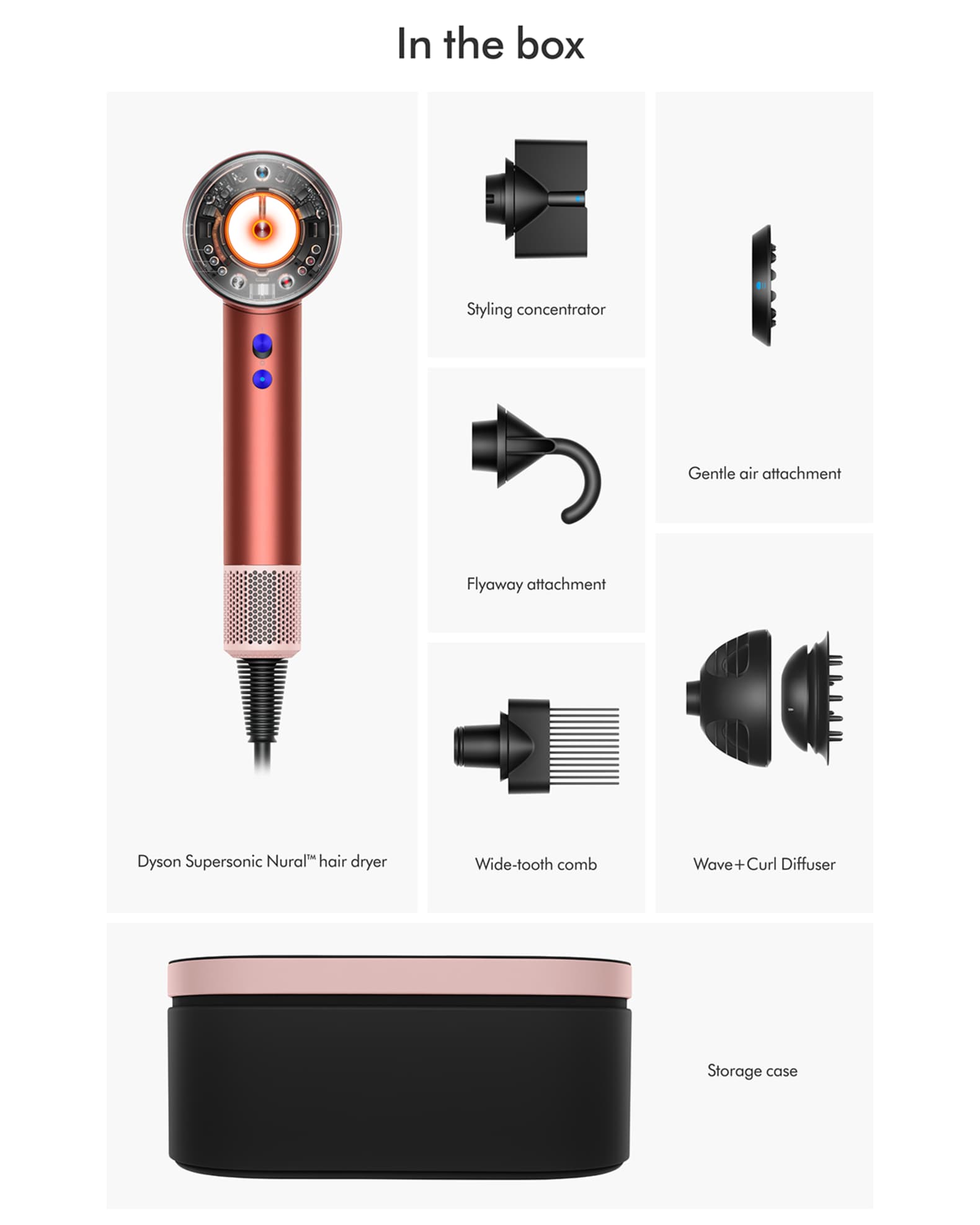 Special Edition Dyson Supersonic Nural Hair Dryer, Strawberry 1