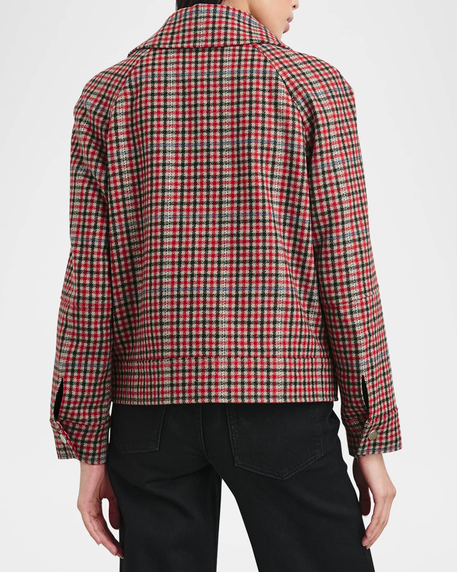 Cheyenne Check Wool Blend Jacket