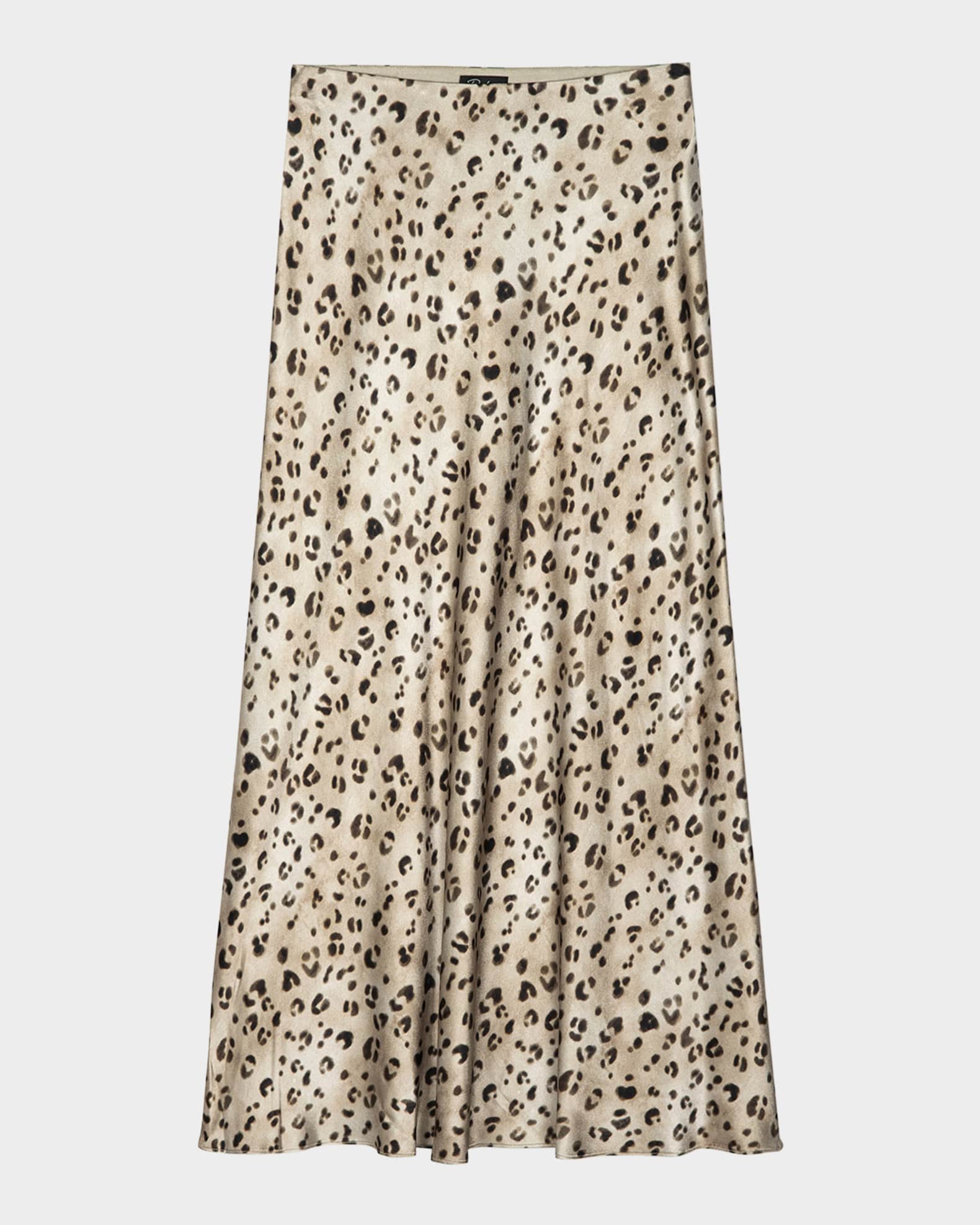 Leopard midi skirt 00 cheap