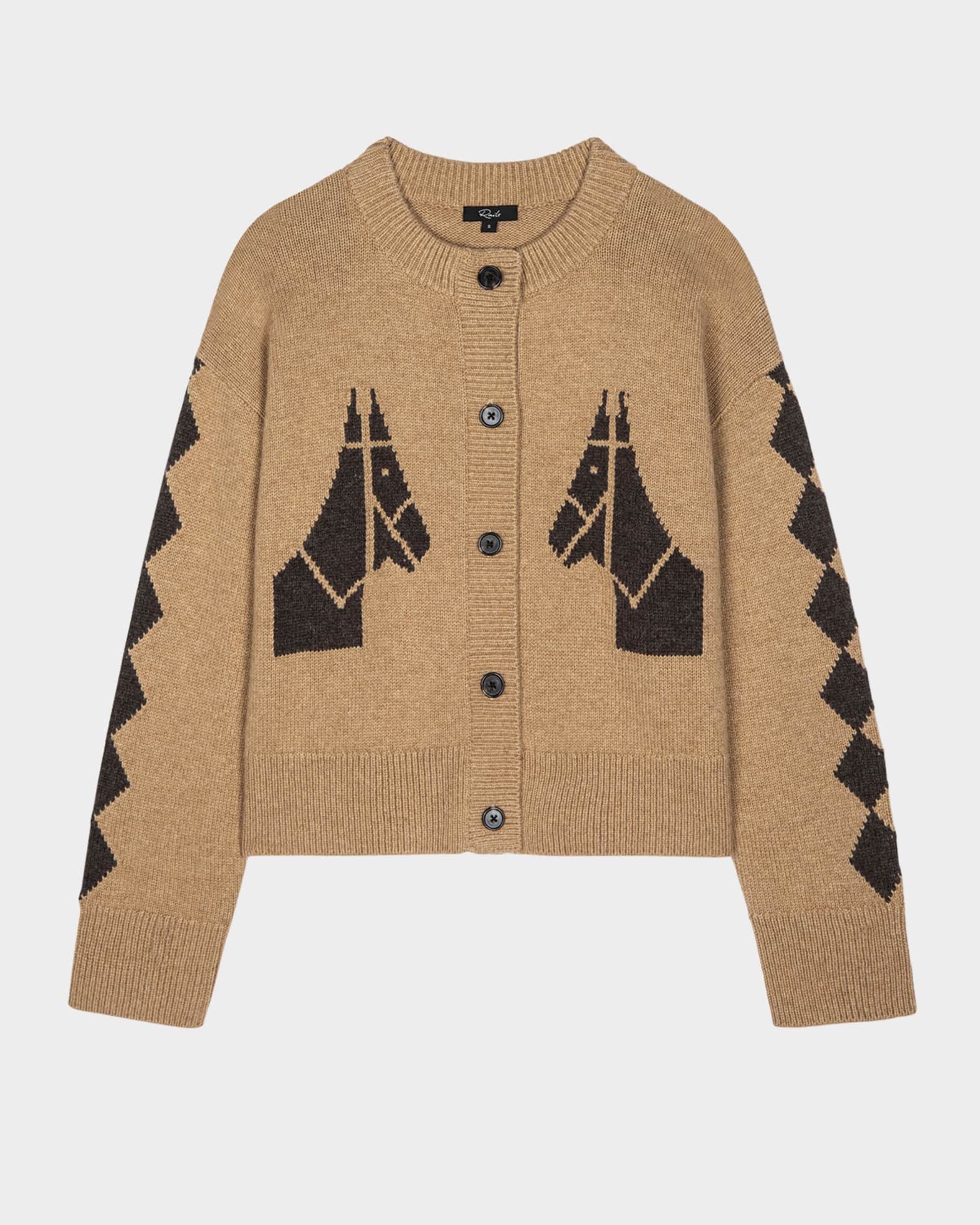 Mavie Wool-Blend Cardigan 0