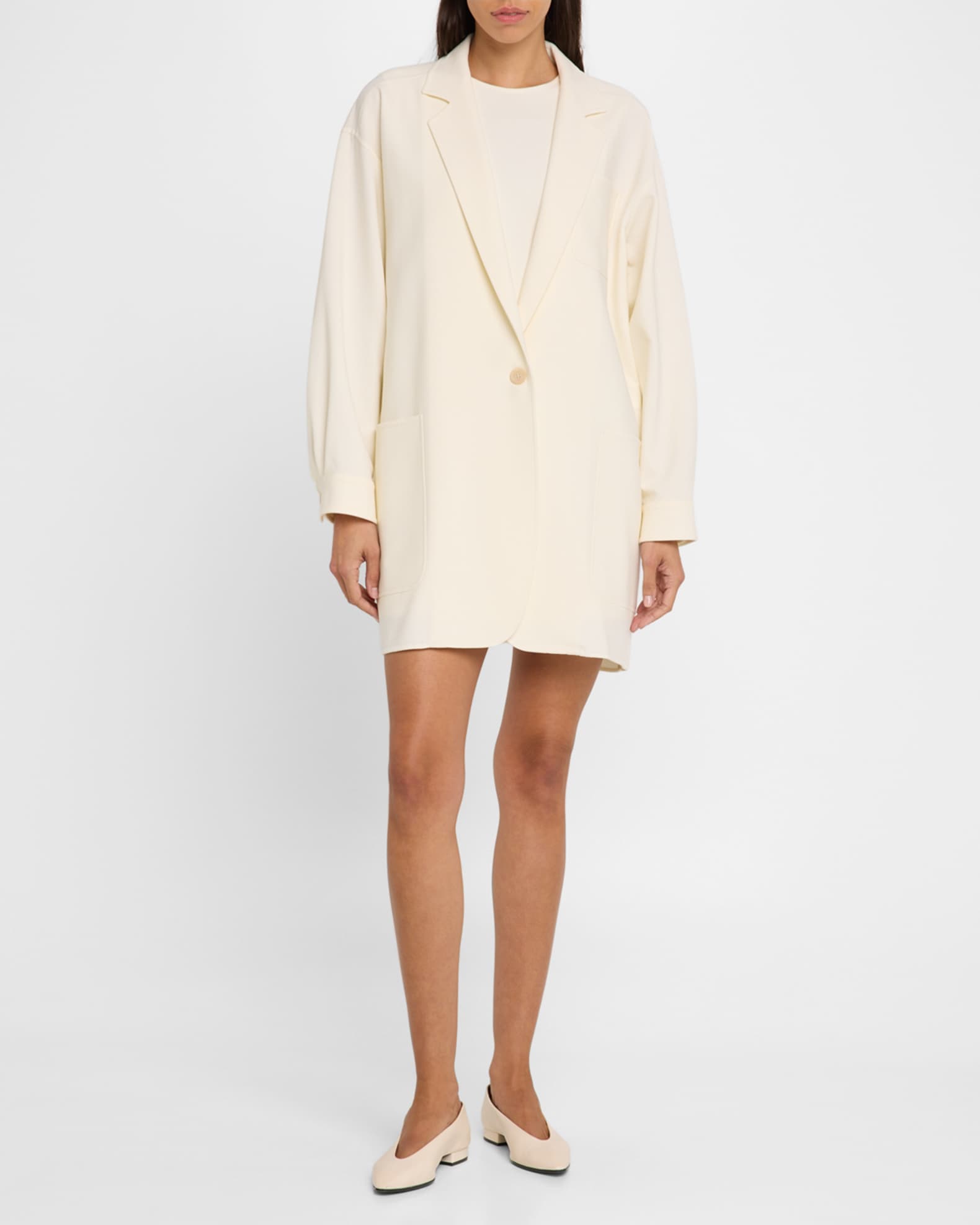 Orlaya Oversized Single-Breasted Blazer 1