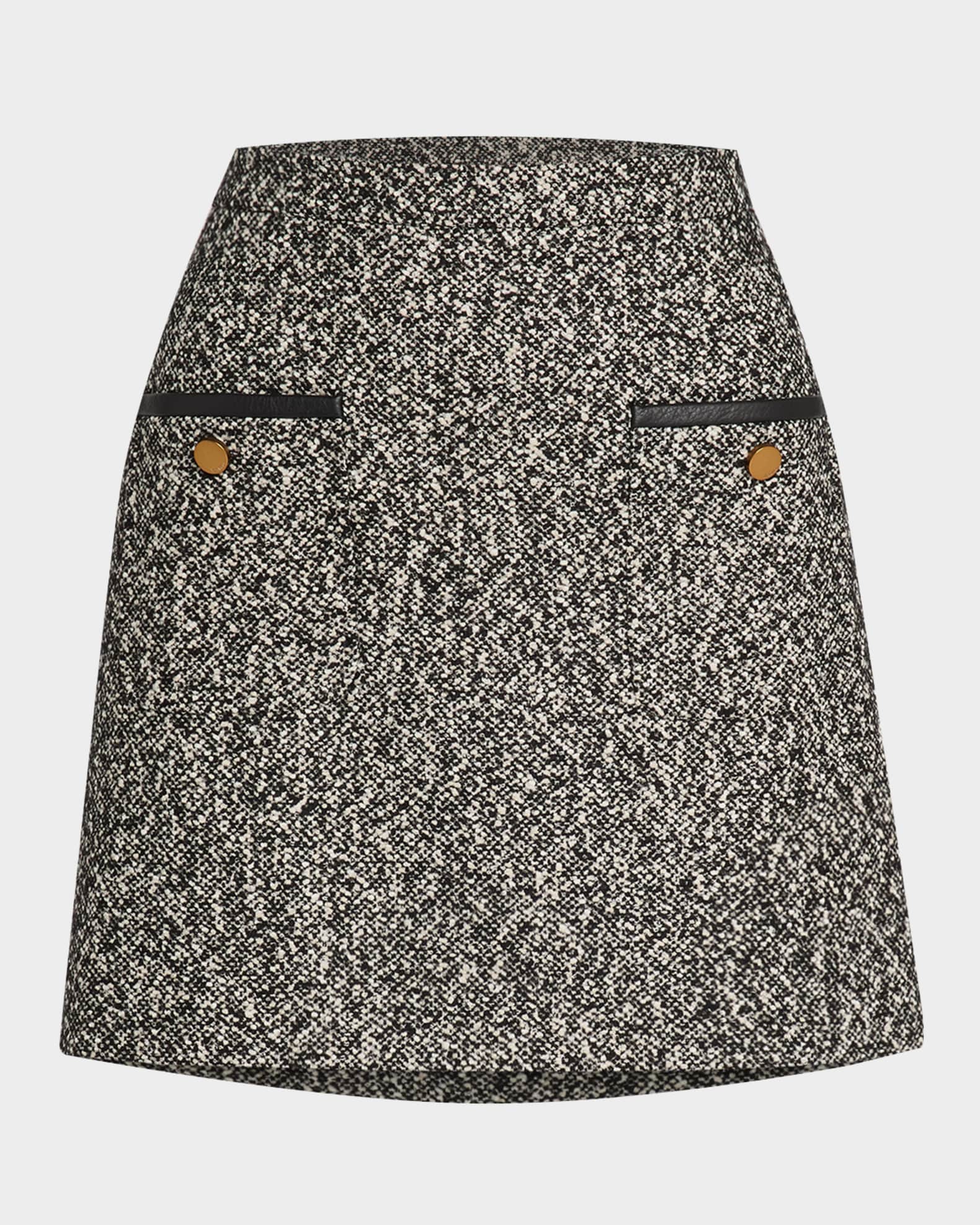 Cosa Boucle Mini Skirt 0