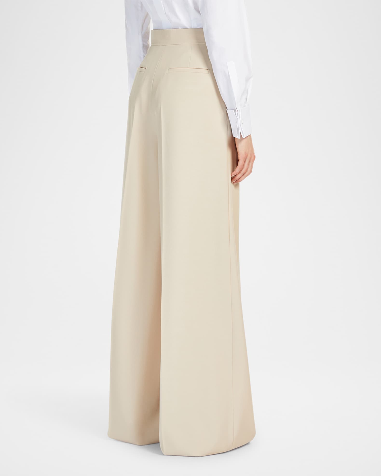 Ninfa Wool Wide-Leg Pants 1